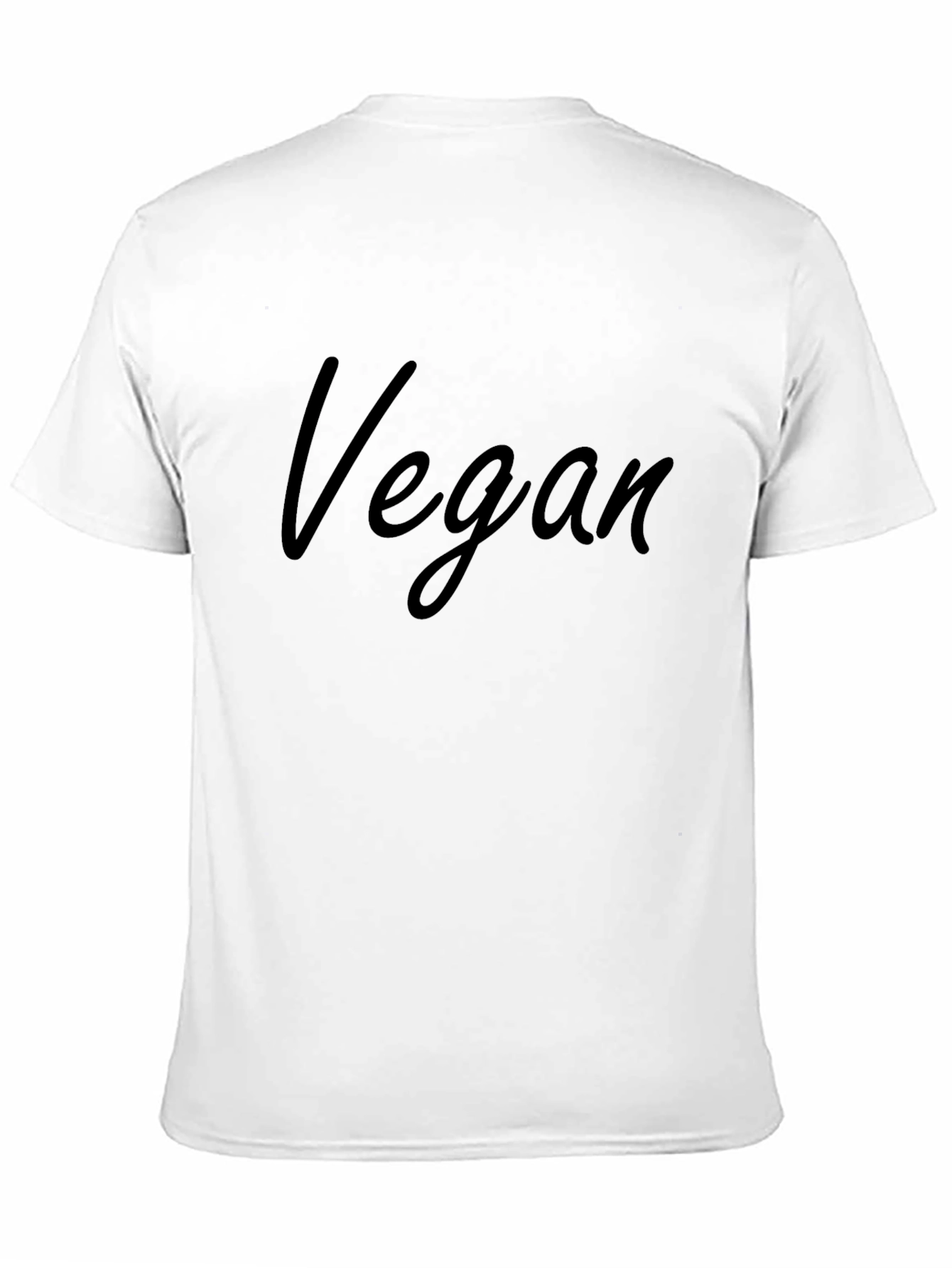 Vegan T-Shirt - Stylish & Comfortable Black Tee