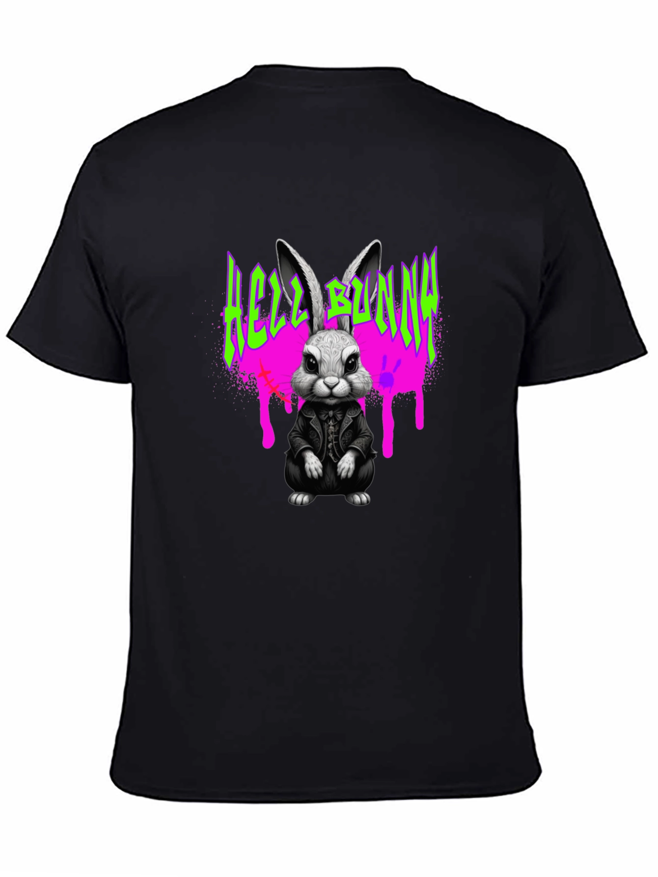 Hell Bunny T-Shirt - Dark Rabbit Graphic Tee