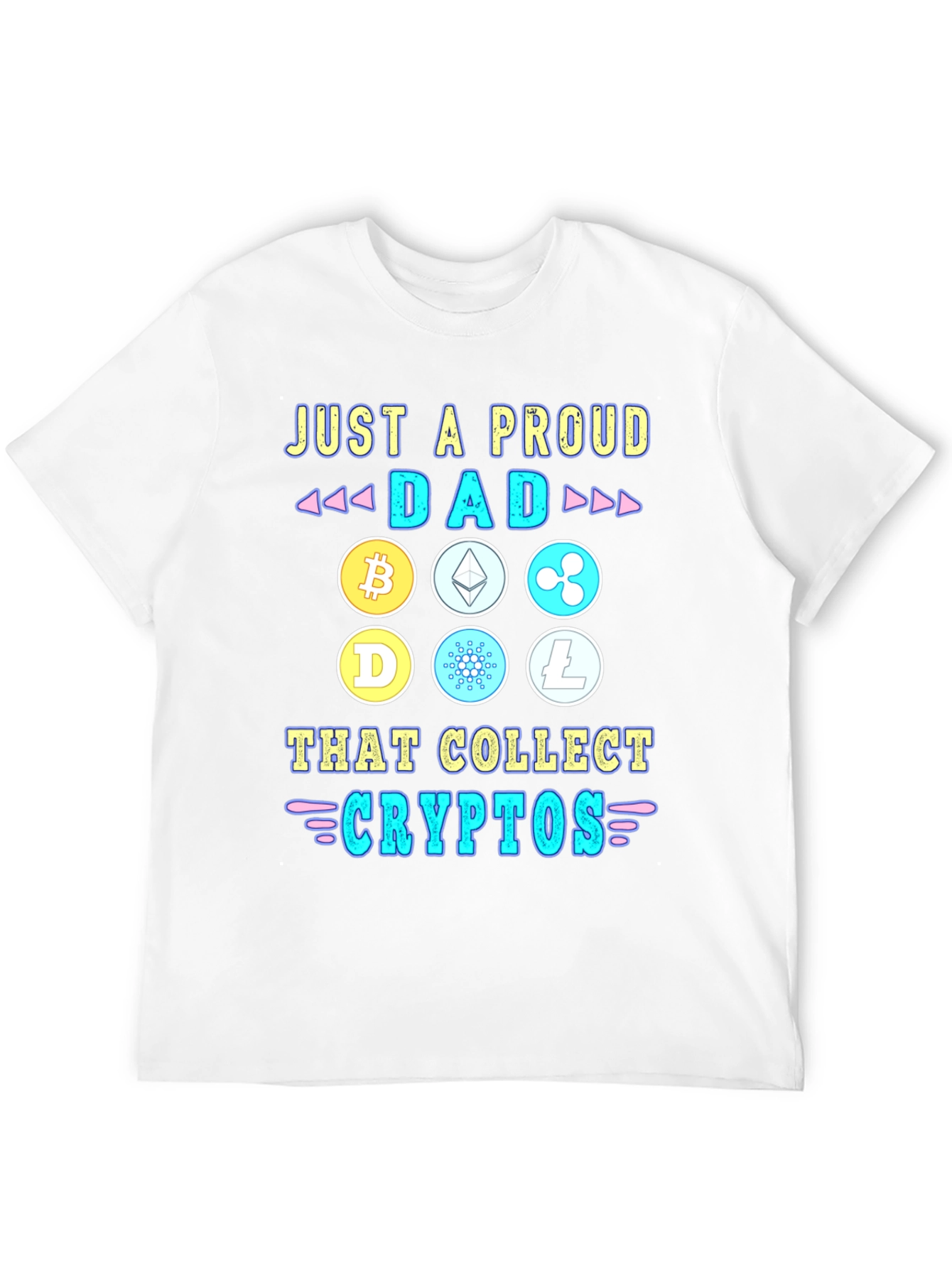 Proud Dad Crypto Collector T-Shirt