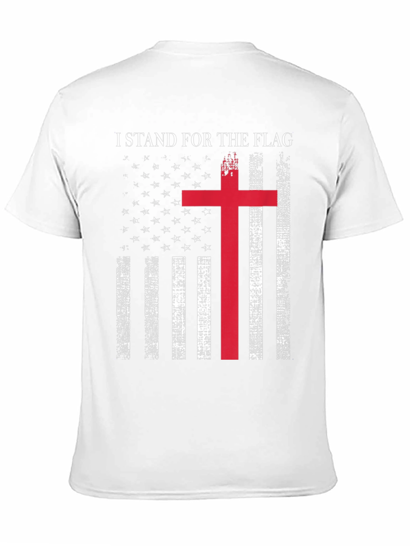 I Stand For The Flag Patriotic Christian T-Shirt