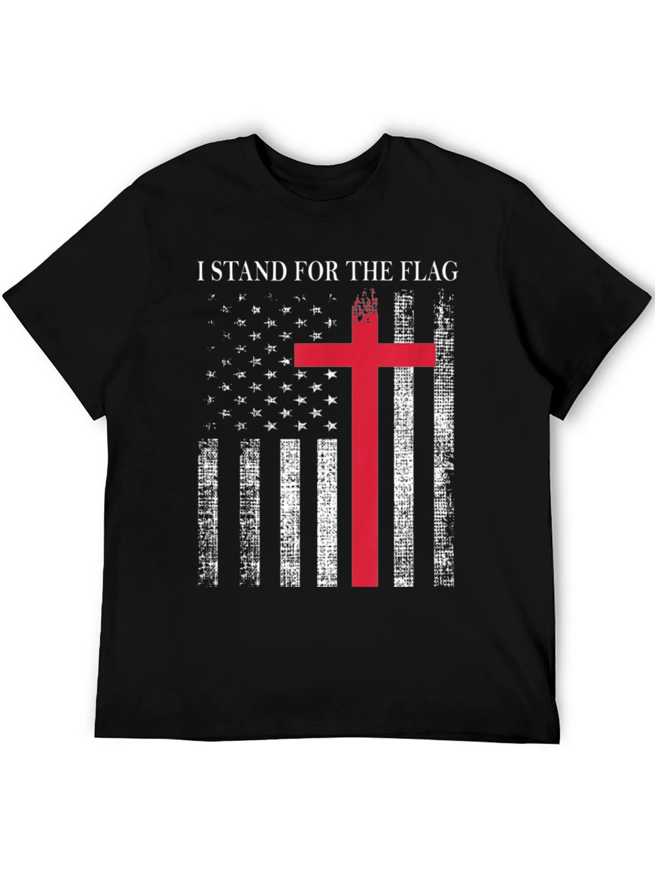 I Stand For The Flag Patriotic Christian T-Shirt