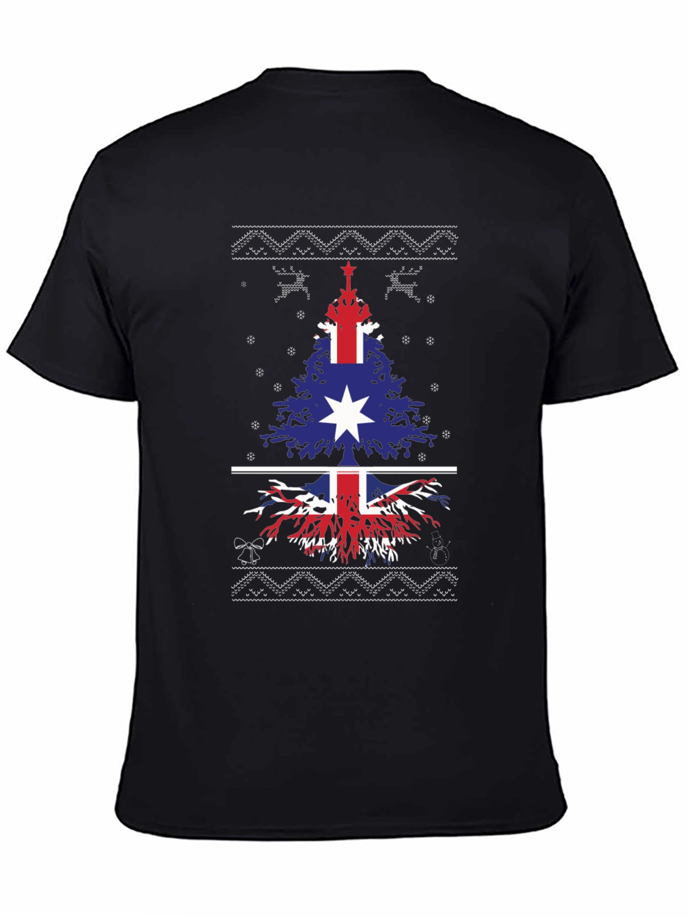 Australian Flag Christmas Tree T-Shirt