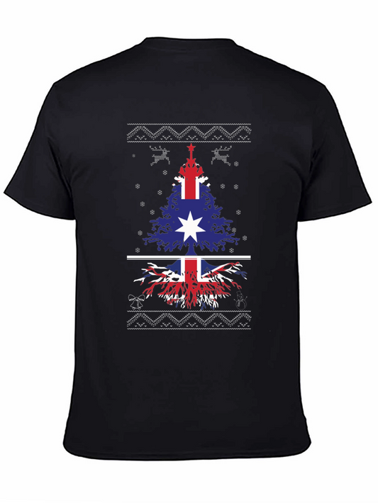 Australian Flag Christmas Tree T-Shirt