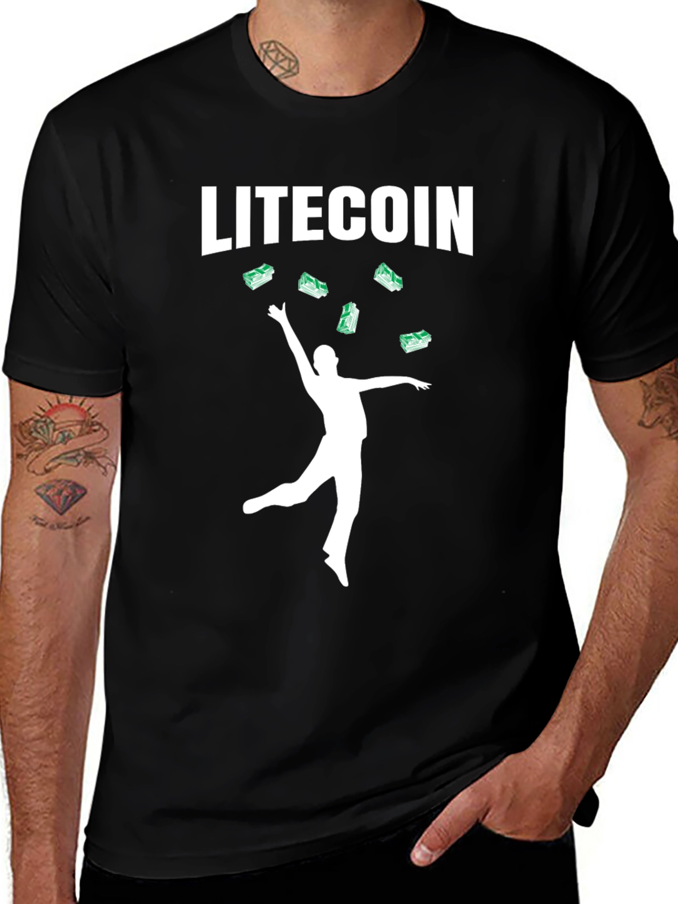 Litecoin Graphic Tee - Crypto Fan T-Shirt