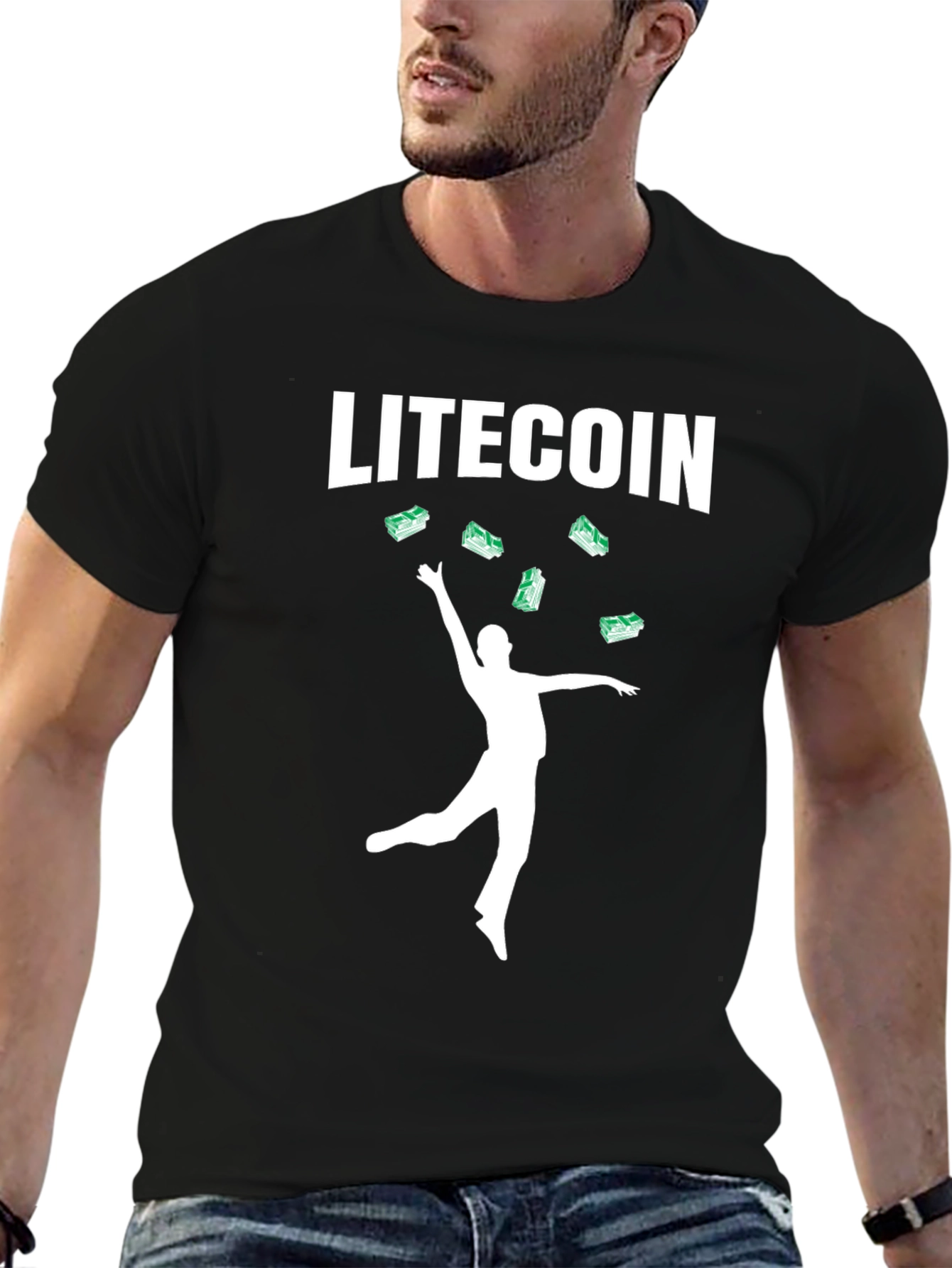 Litecoin Graphic Tee - Crypto Fan T-Shirt