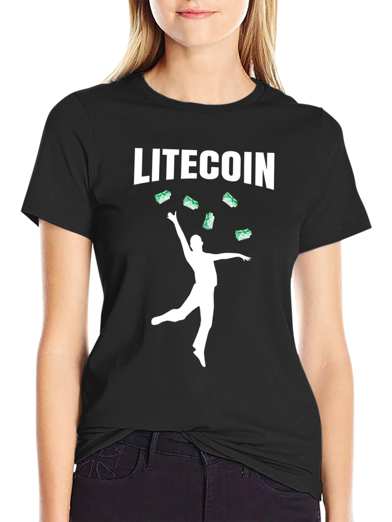 Litecoin Graphic Tee - Crypto Fan T-Shirt