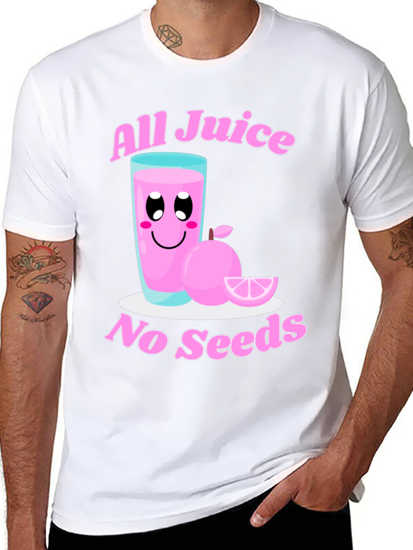 All Juice No Seeds Graphic Tee