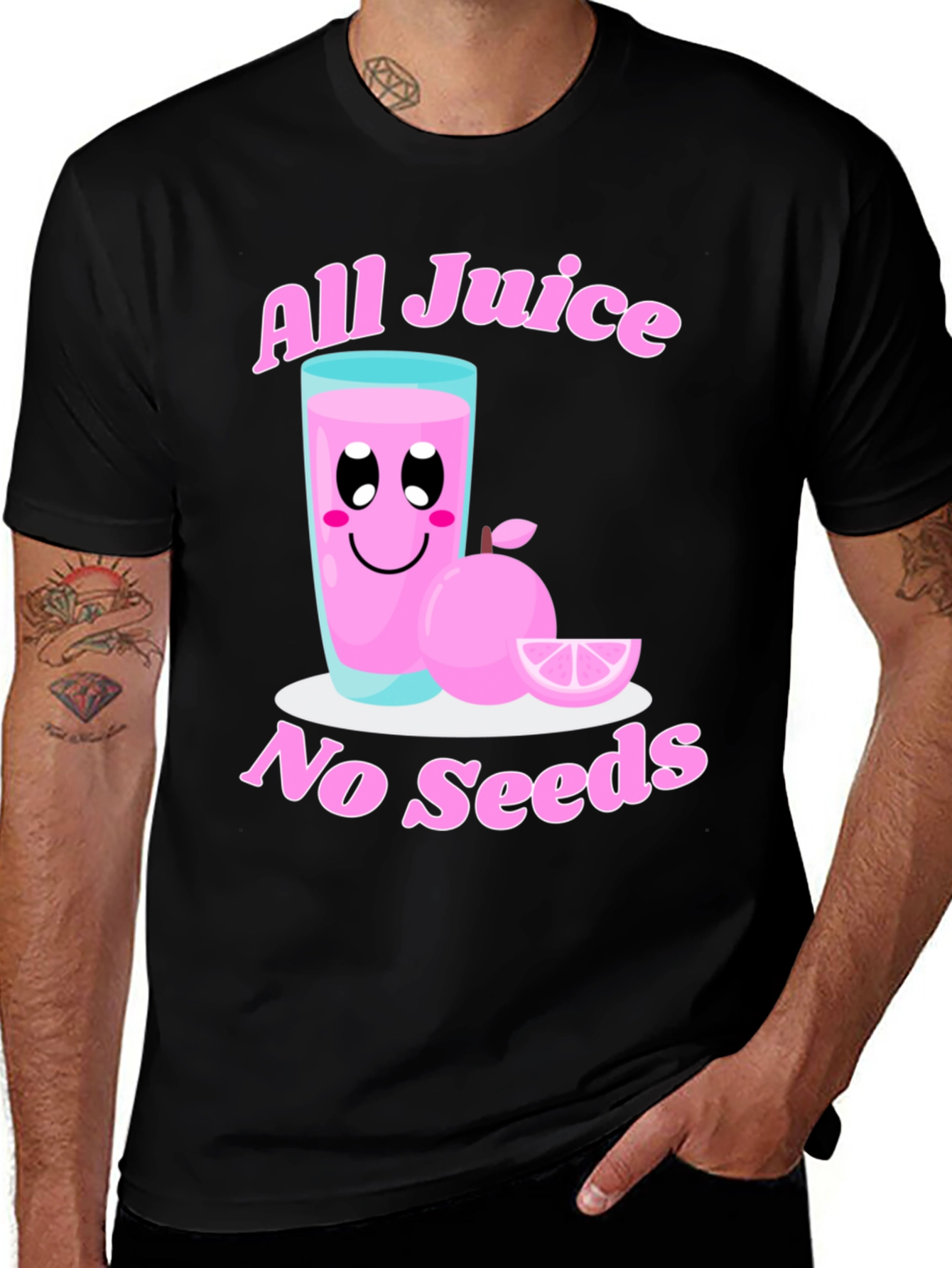 All Juice No Seeds Graphic Tee