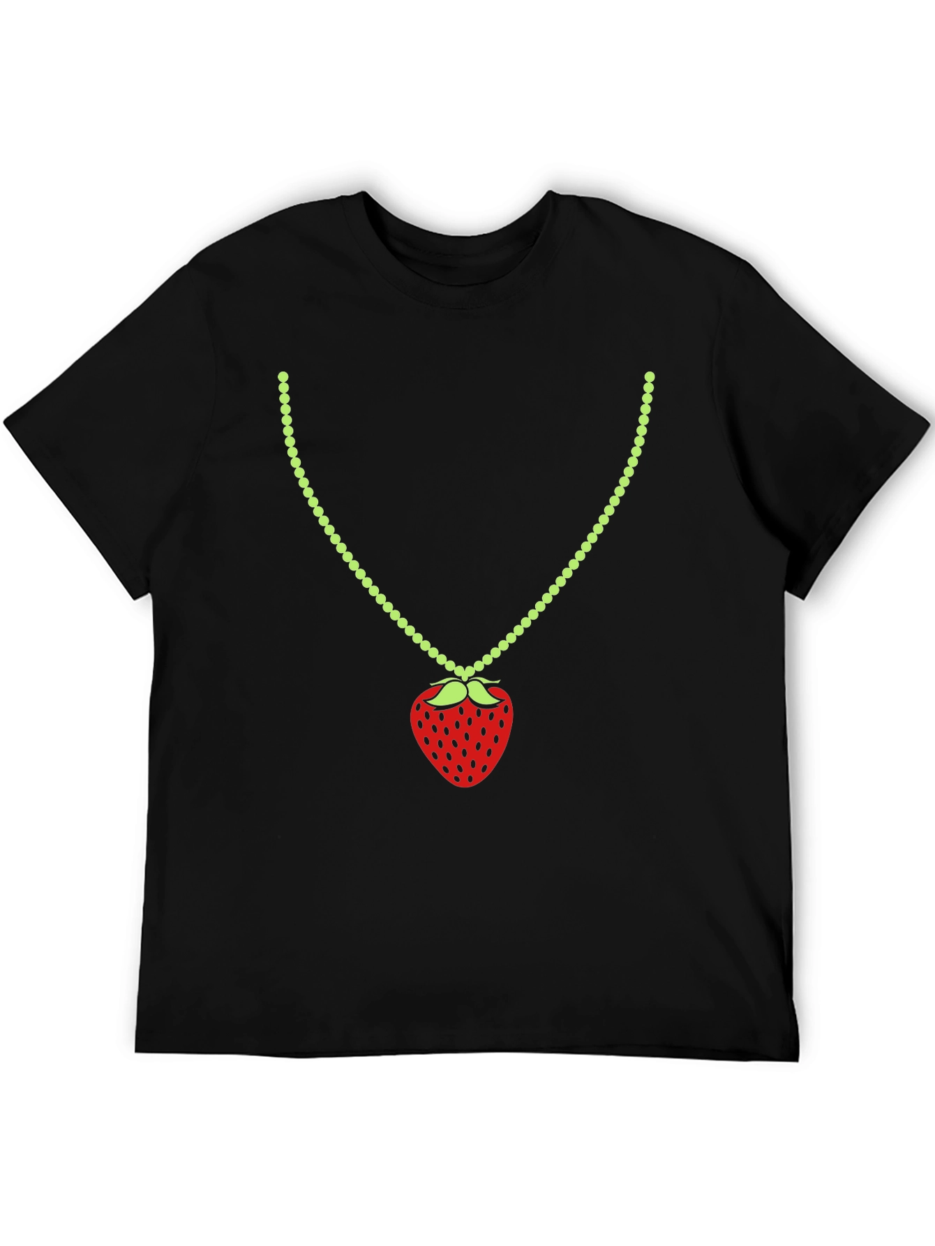 Strawberry Pendant Graphic T-Shirt