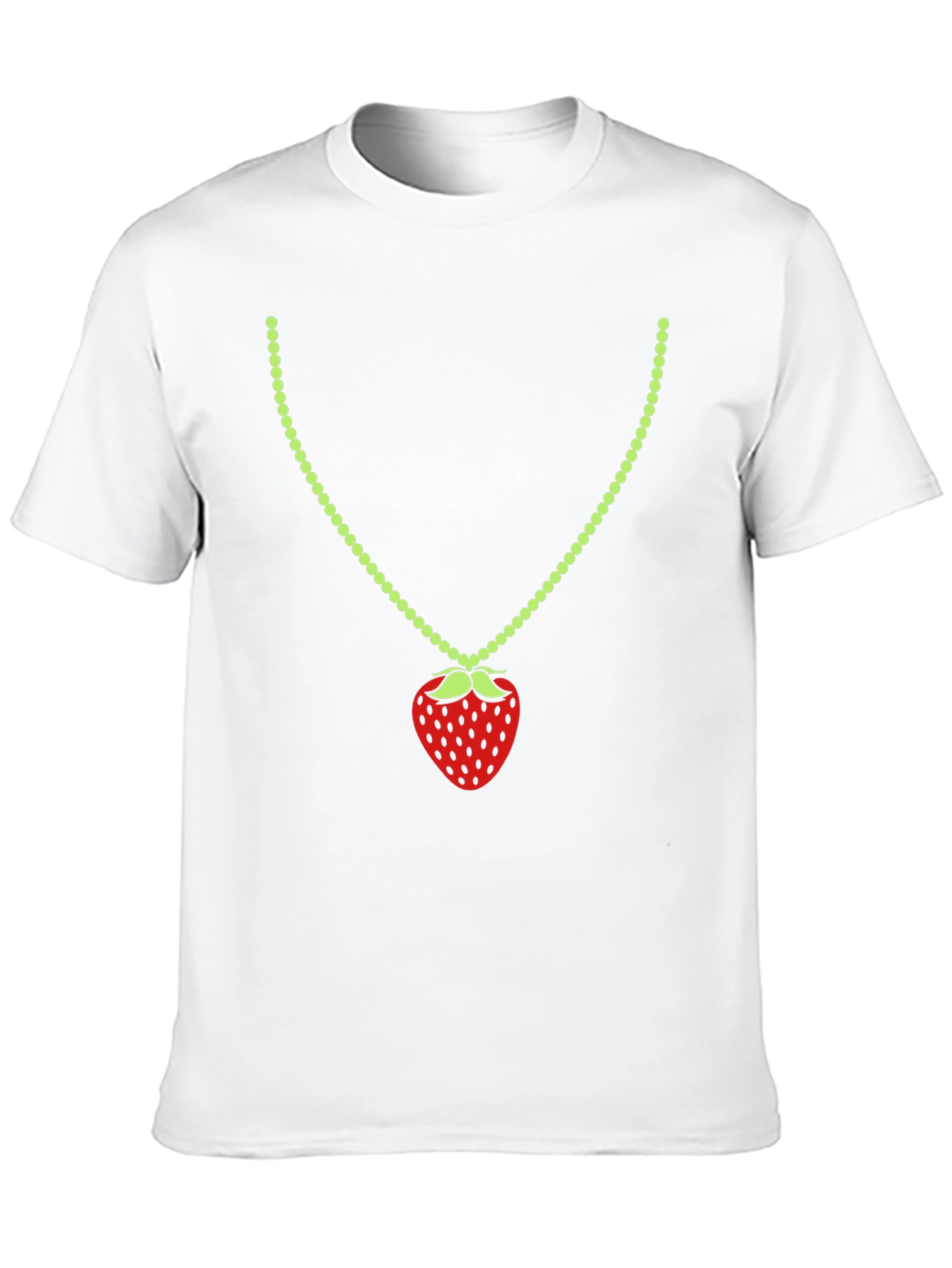 Strawberry Pendant Graphic T-Shirt