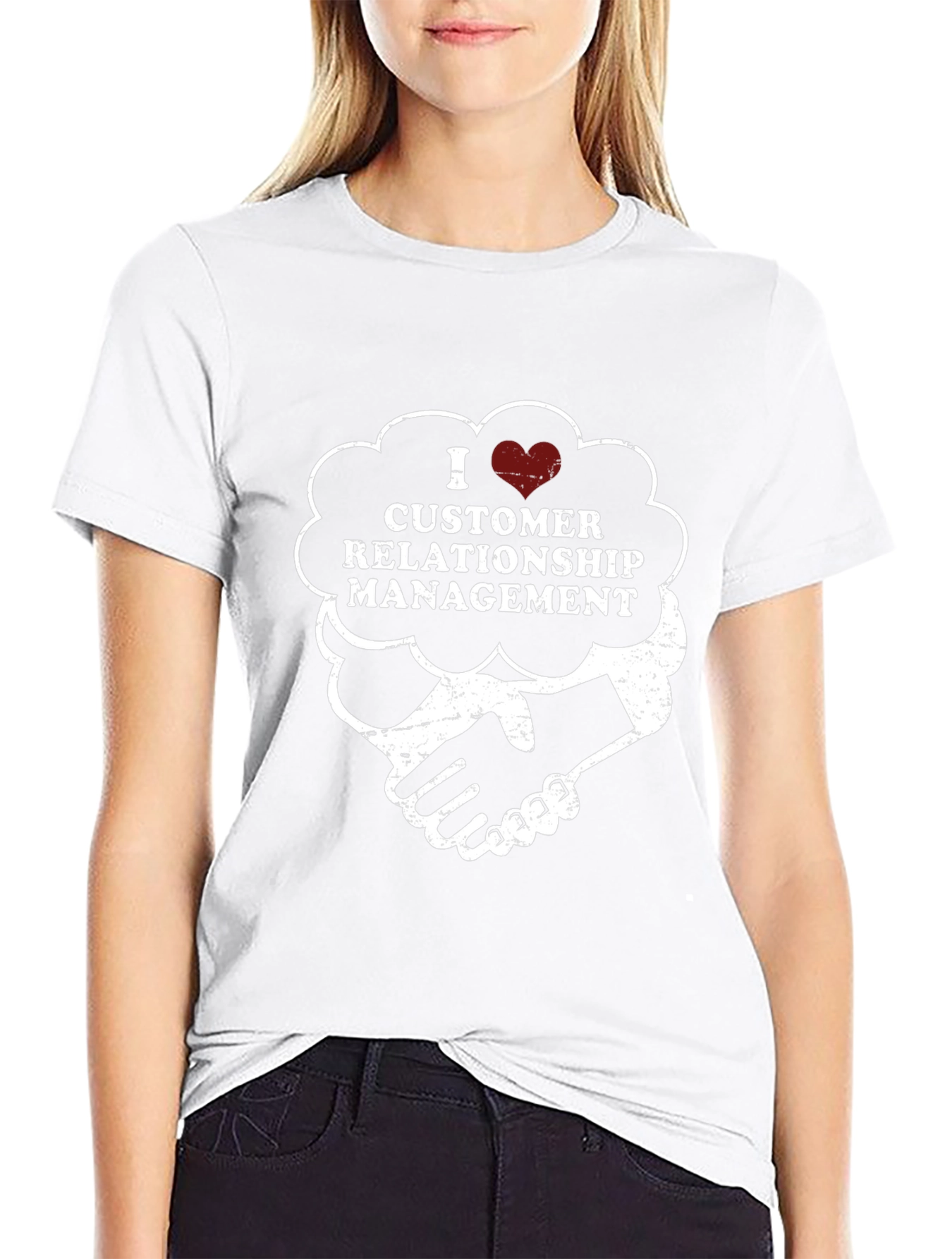 I Heart Customer Relationship Management T-Shirt