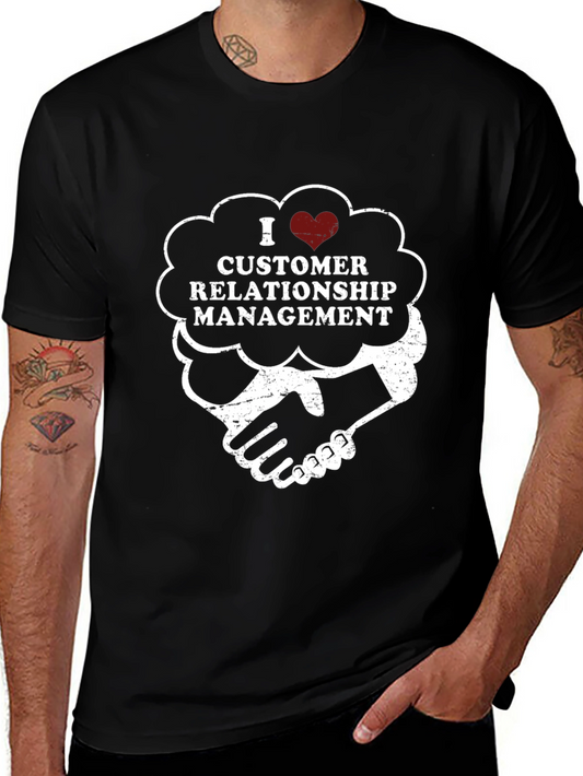 I Heart Customer Relationship Management T-Shirt