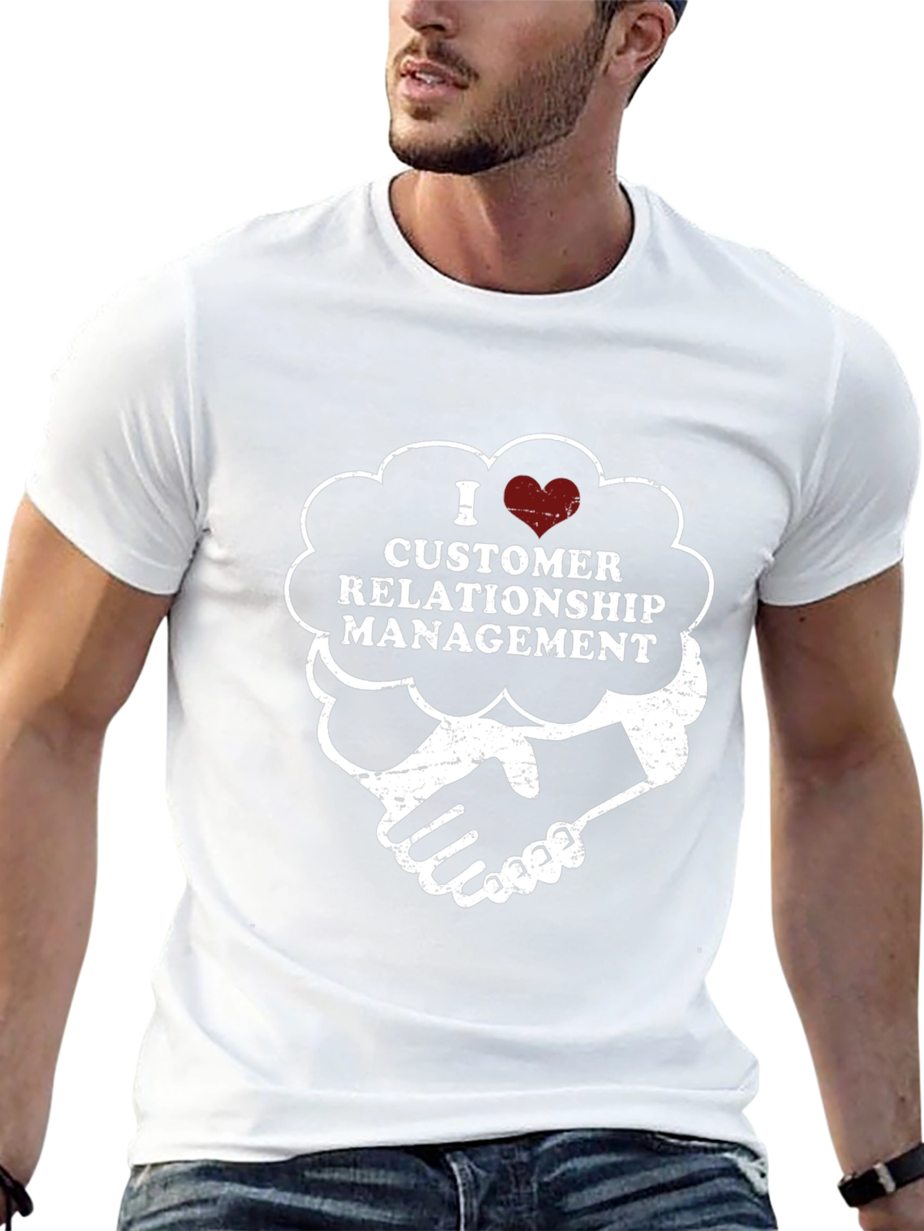 I Heart Customer Relationship Management T-Shirt