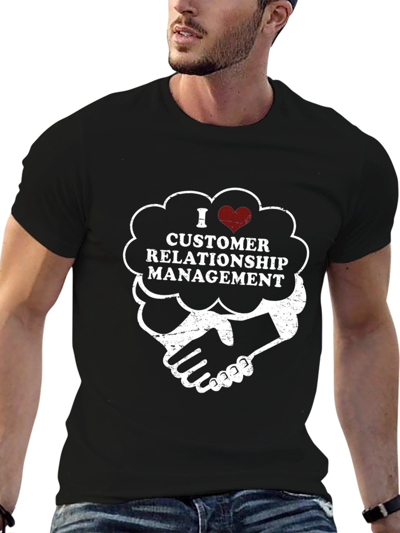 I Heart Customer Relationship Management T-Shirt