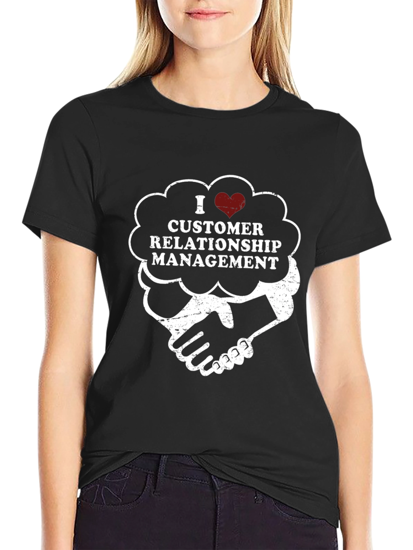 I Heart Customer Relationship Management T-Shirt