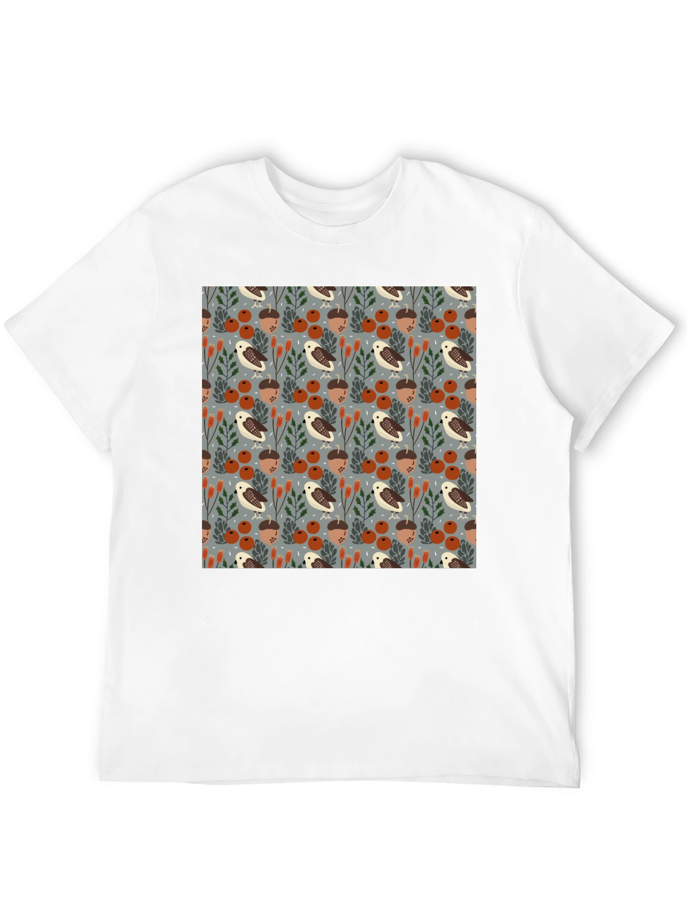 Autumnal Forest Pattern T-Shirt