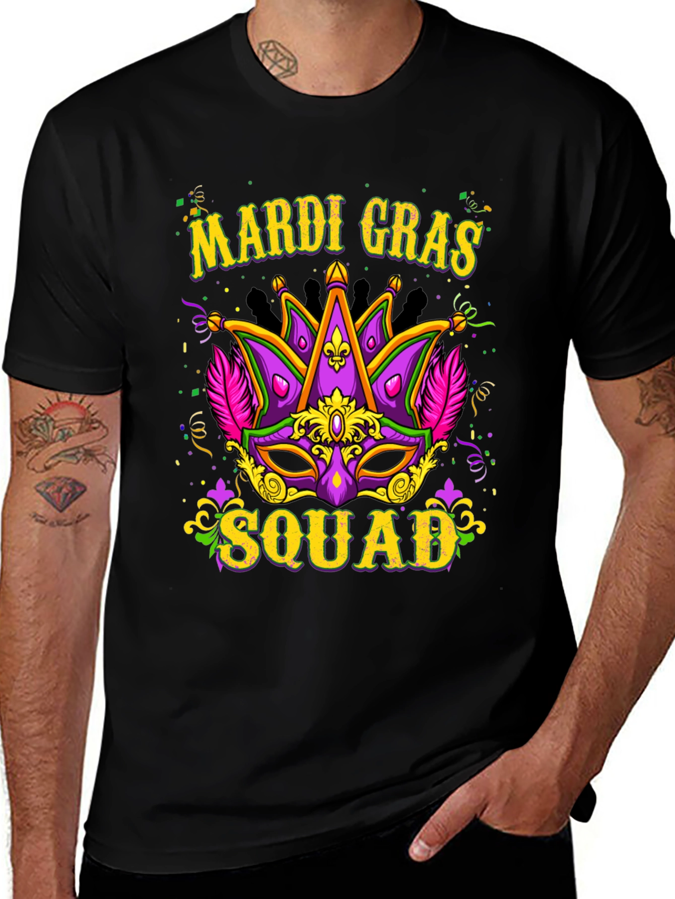 Mardi Gras Squad T-Shirt