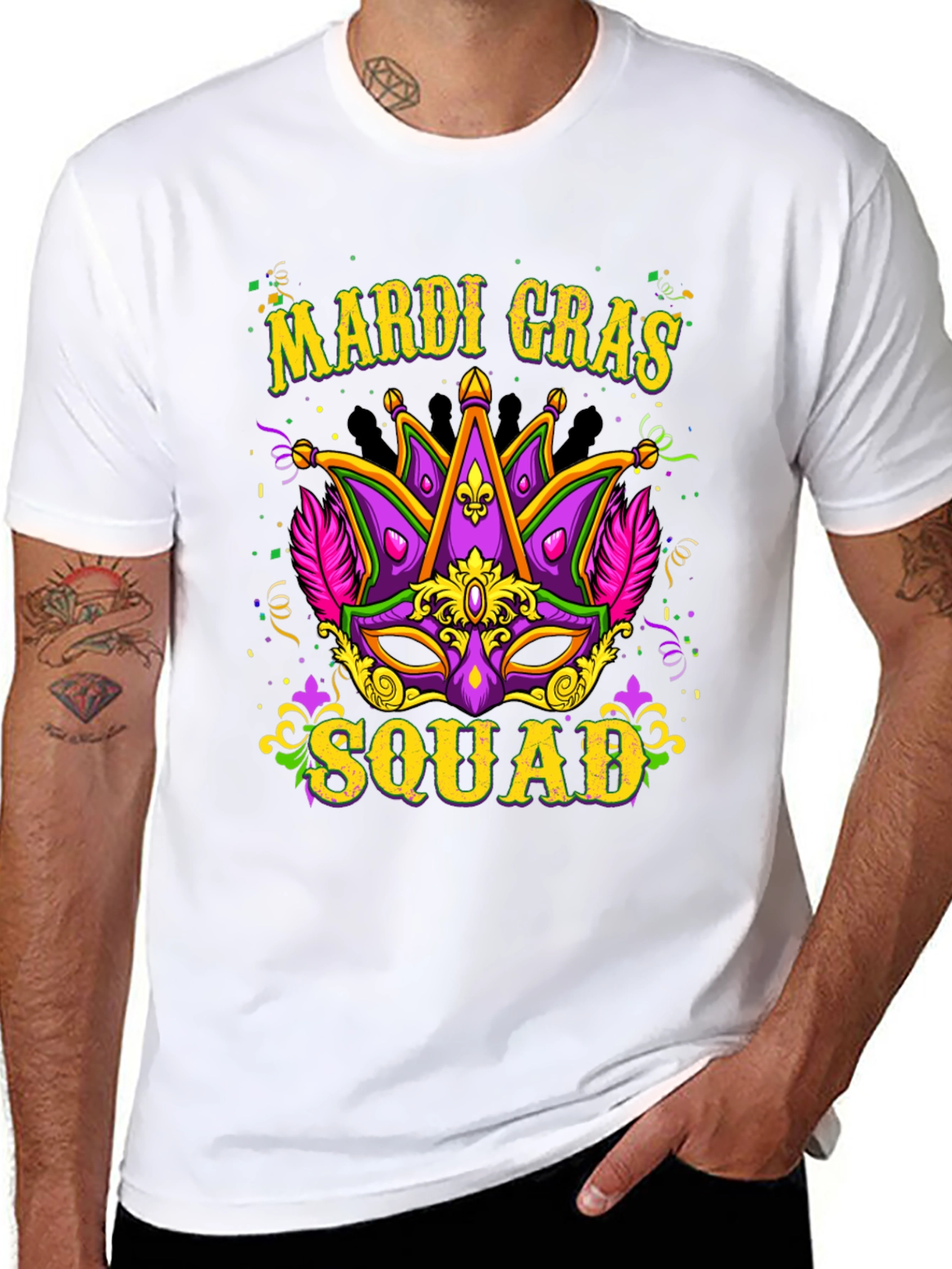 Mardi Gras Squad T-Shirt