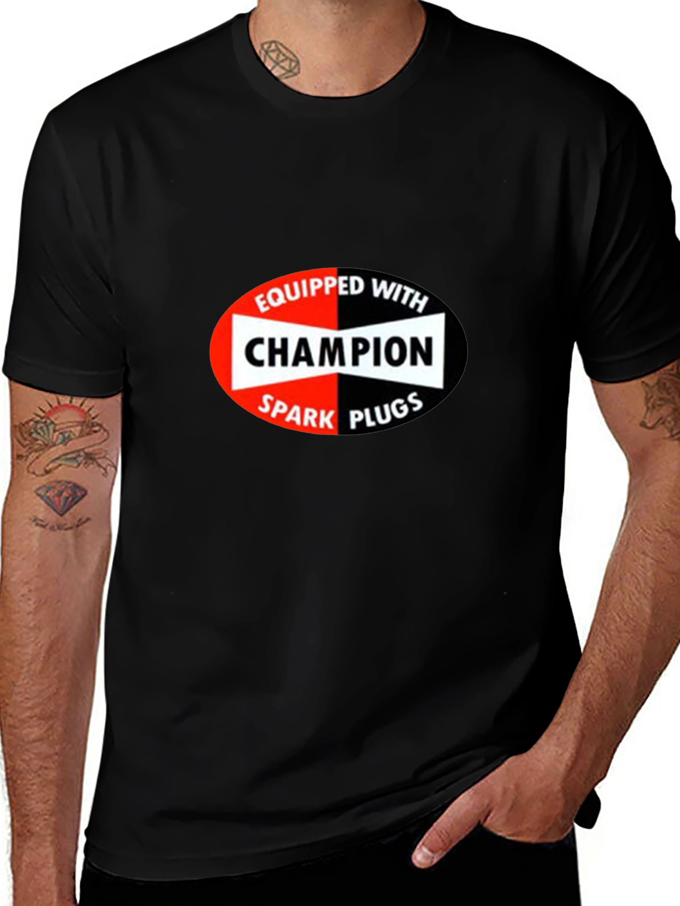 Champion Spark Plugs Graphic Tee
