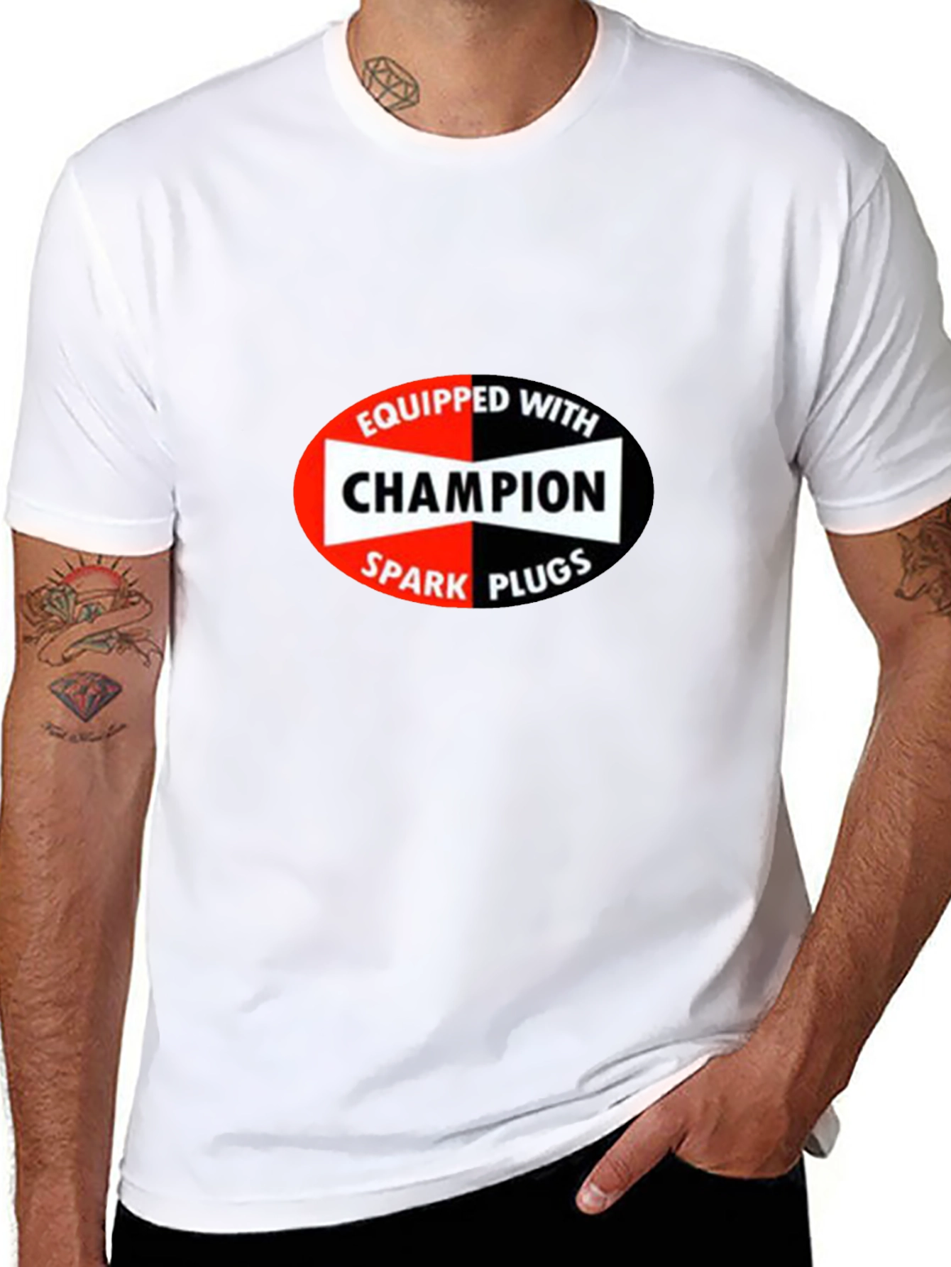 Champion Spark Plugs Graphic Tee