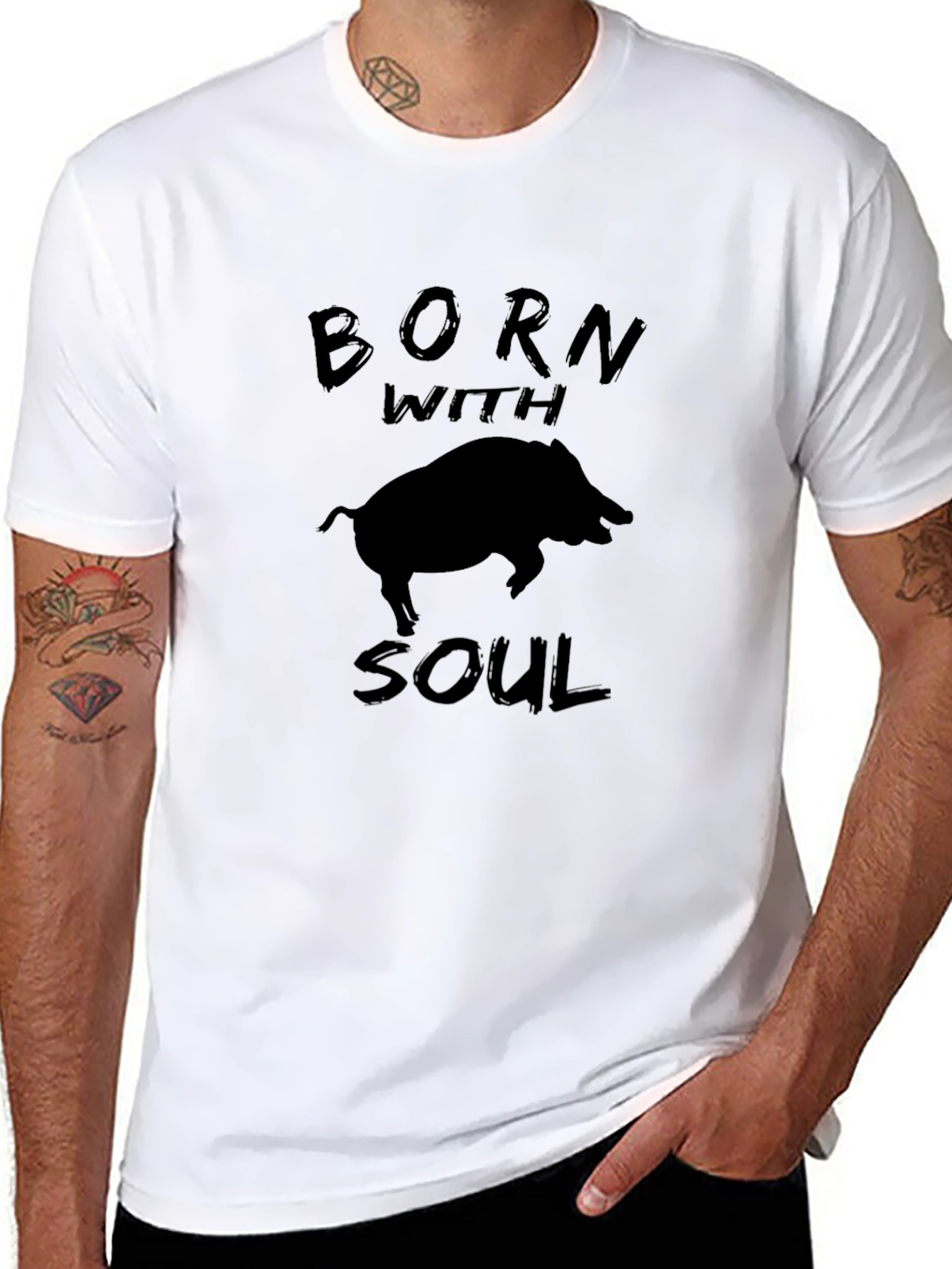 Born With Soul Graphic Tee
