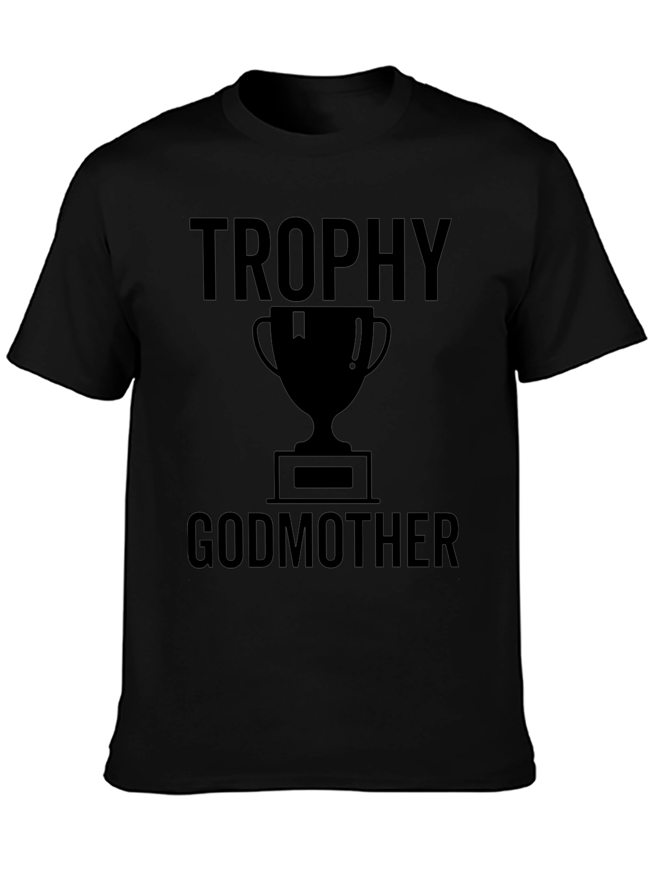 Trophy Godmother Graphic Tee - Black