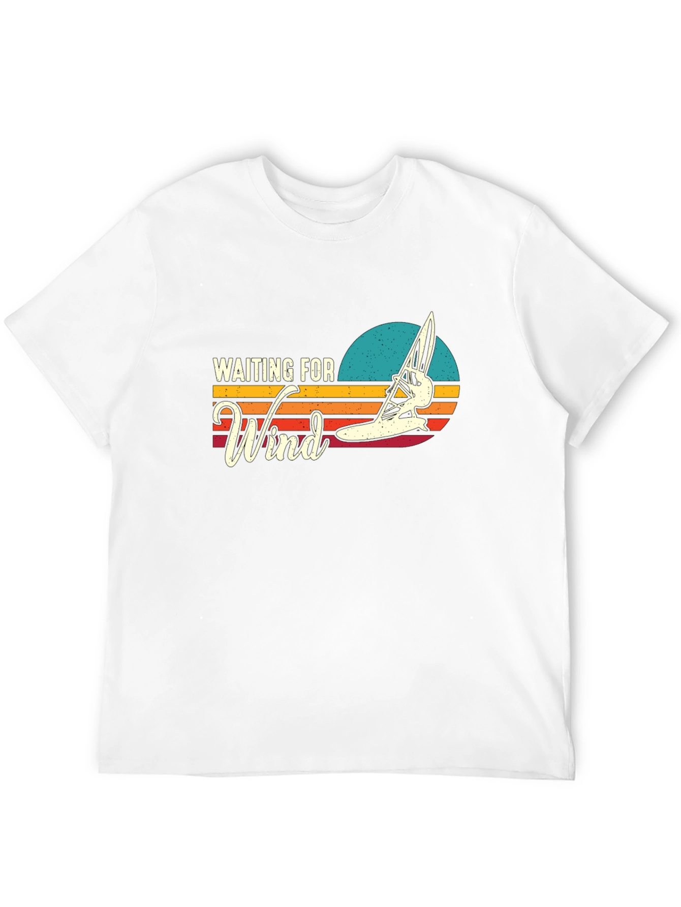 Waiting for Wind T-Shirt - Windsurfing Design