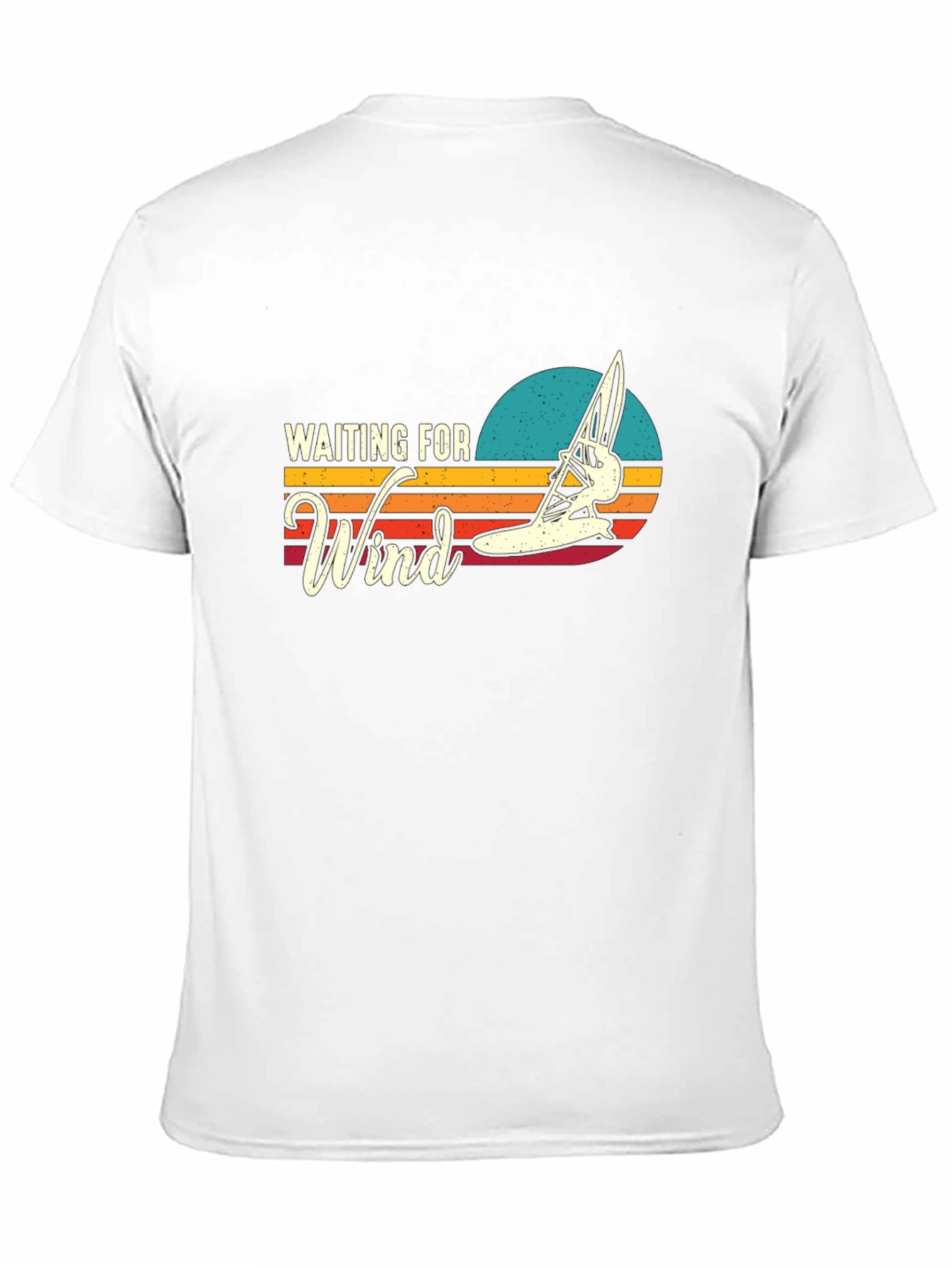 Waiting for Wind T-Shirt - Windsurfing Design