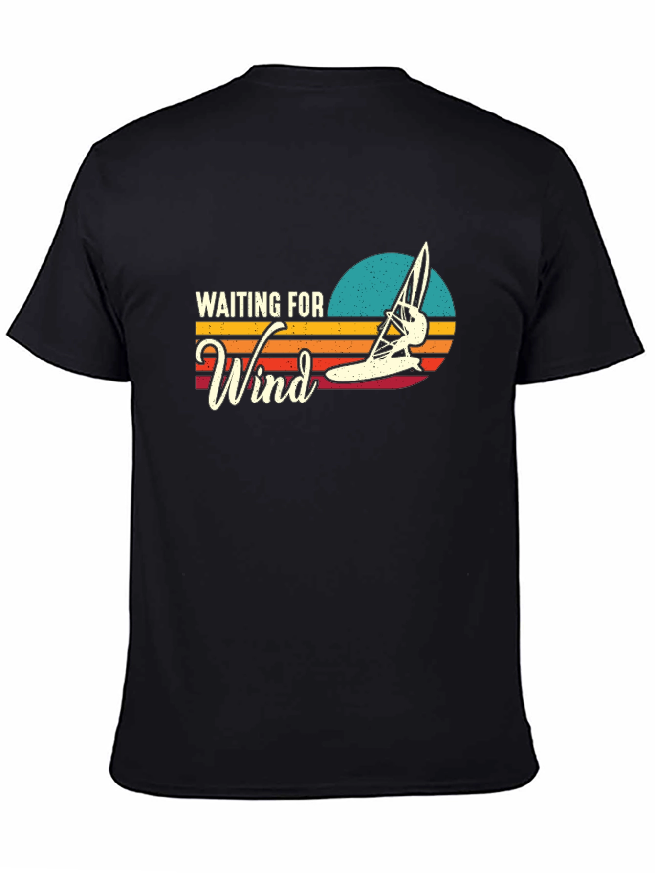 Waiting for Wind T-Shirt - Windsurfing Design