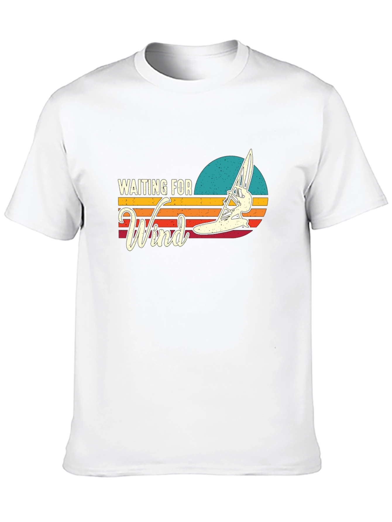 Waiting for Wind T-Shirt - Windsurfing Design