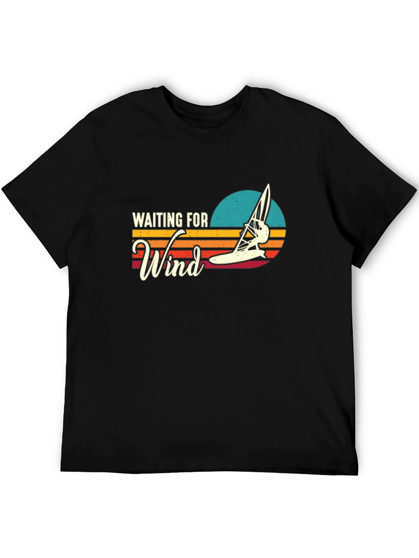 Waiting for Wind T-Shirt - Windsurfing Design