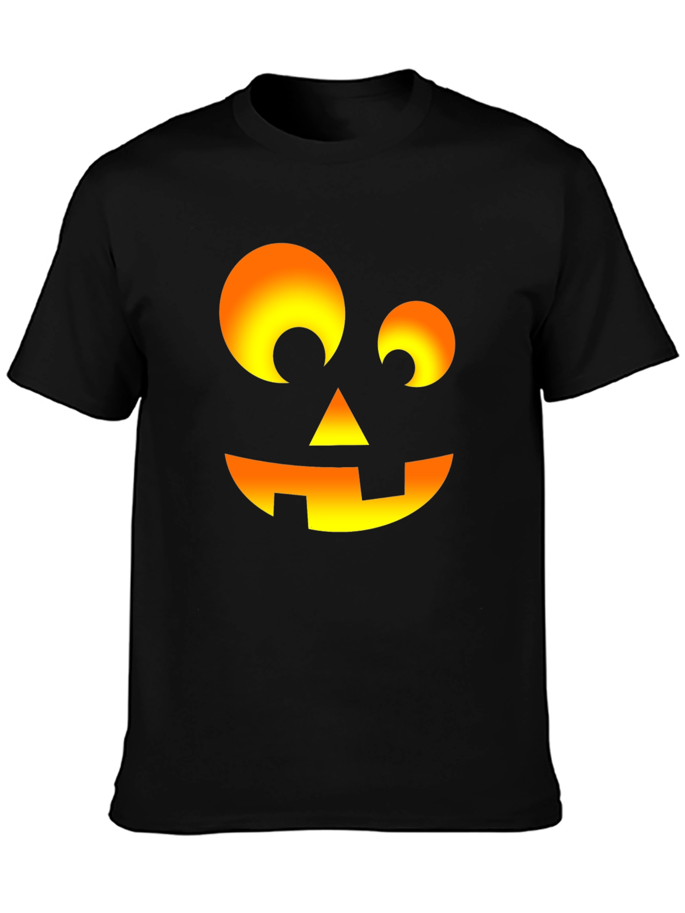 Halloween Pumpkin Face T-Shirt