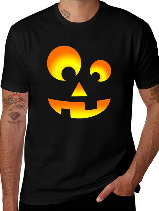 Halloween Pumpkin Face T-Shirt