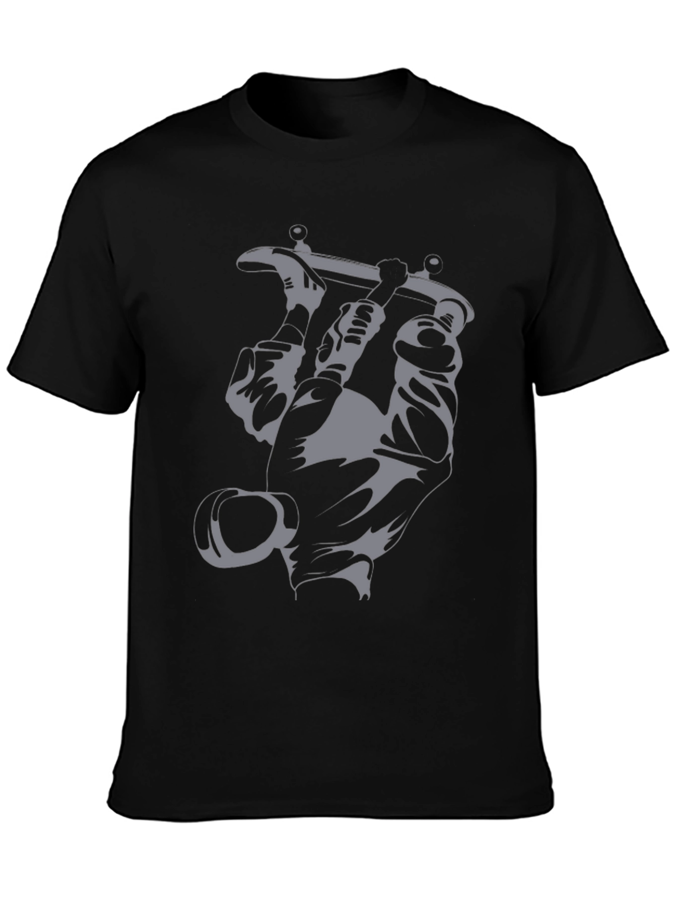 Mens Graphic Tee - Skateboard Design