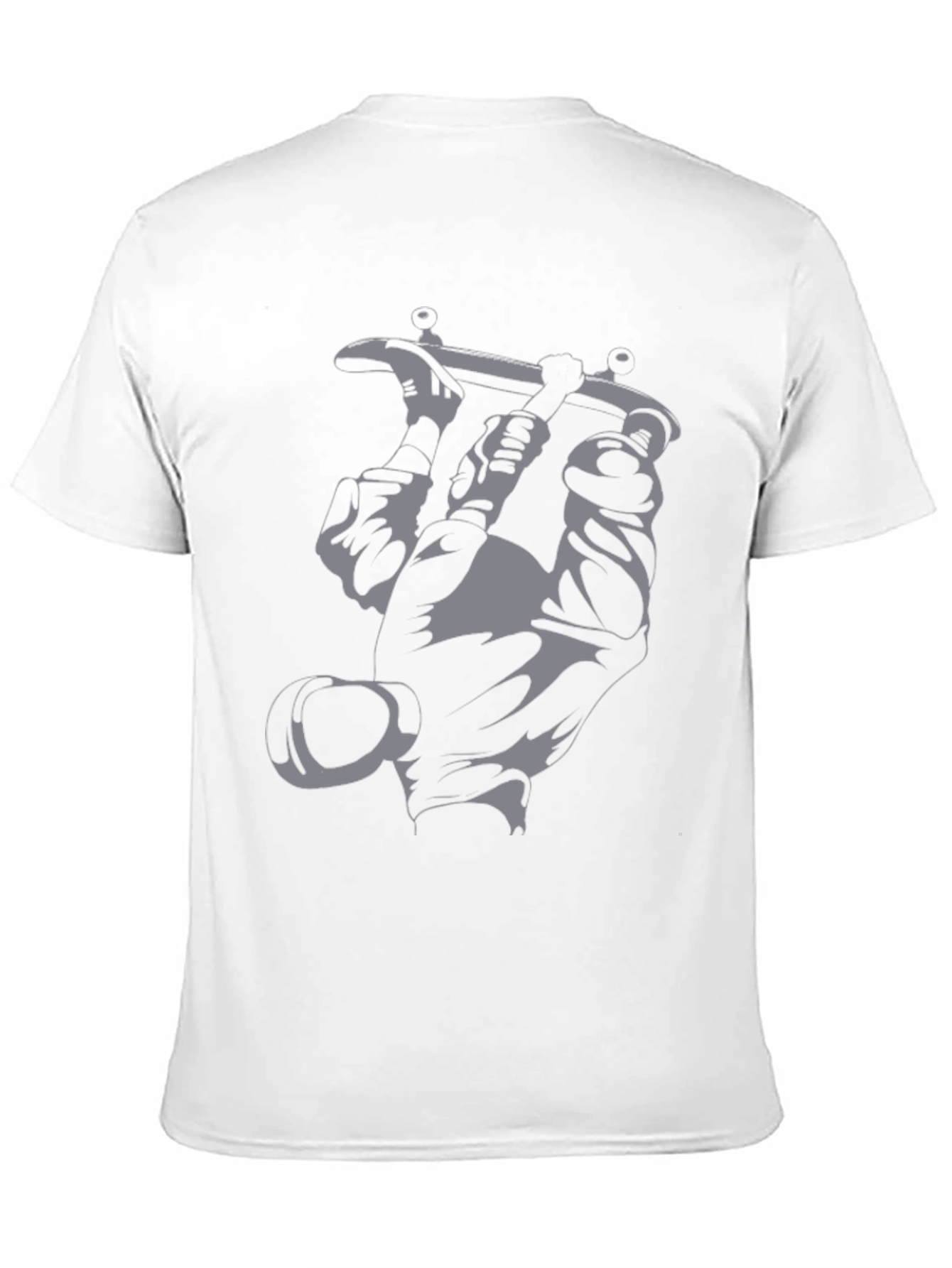 Mens Graphic Tee - Skateboard Design