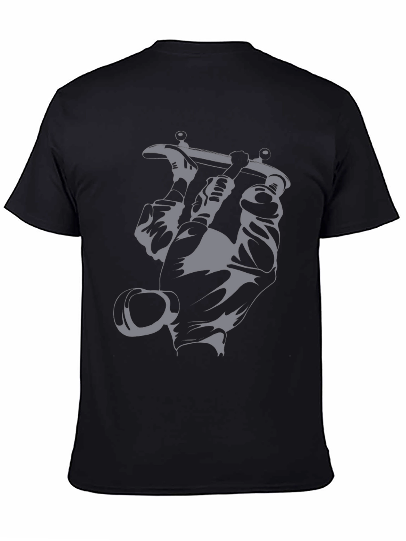 Mens Graphic Tee - Skateboard Design