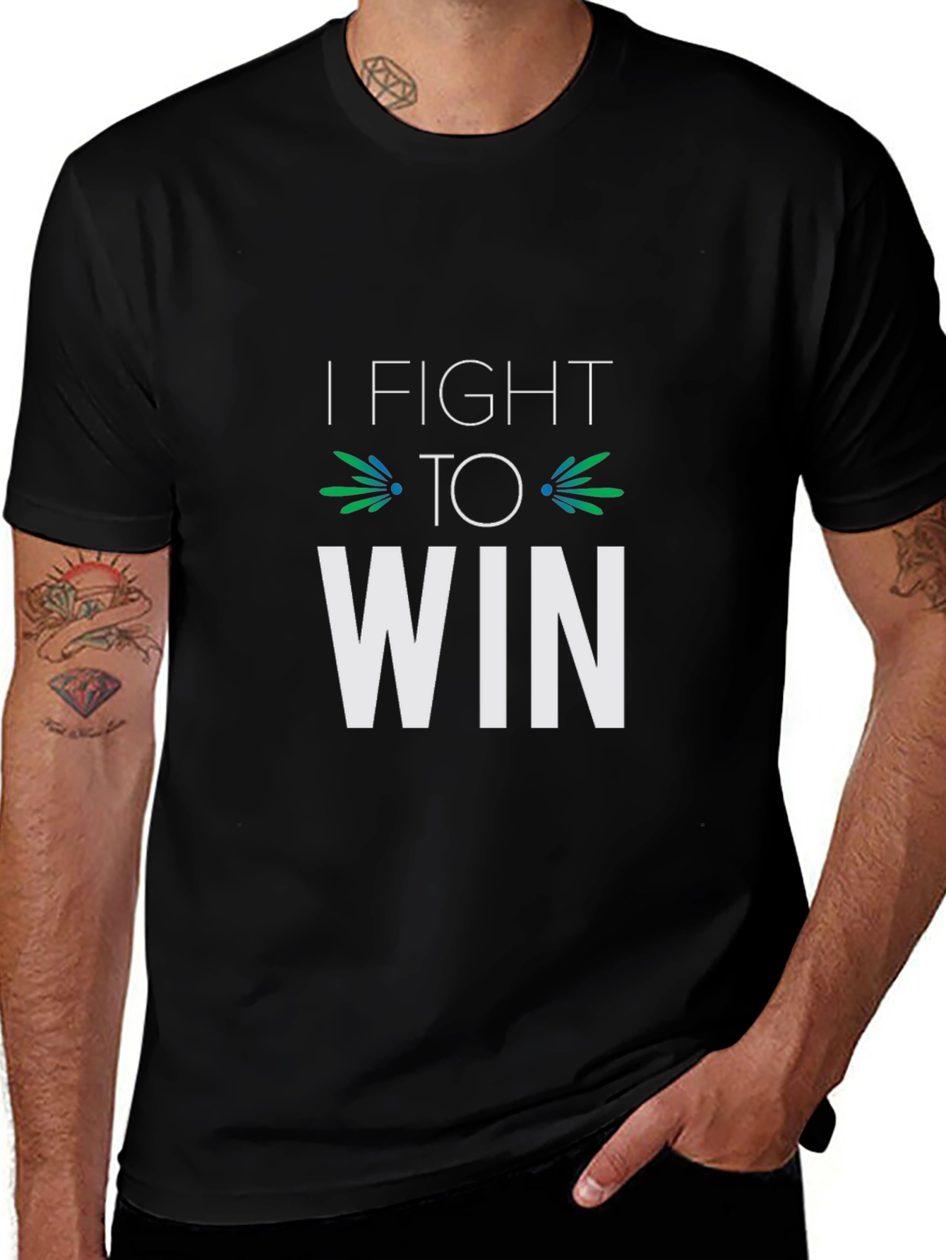 I Fight To Win Graphic Tee