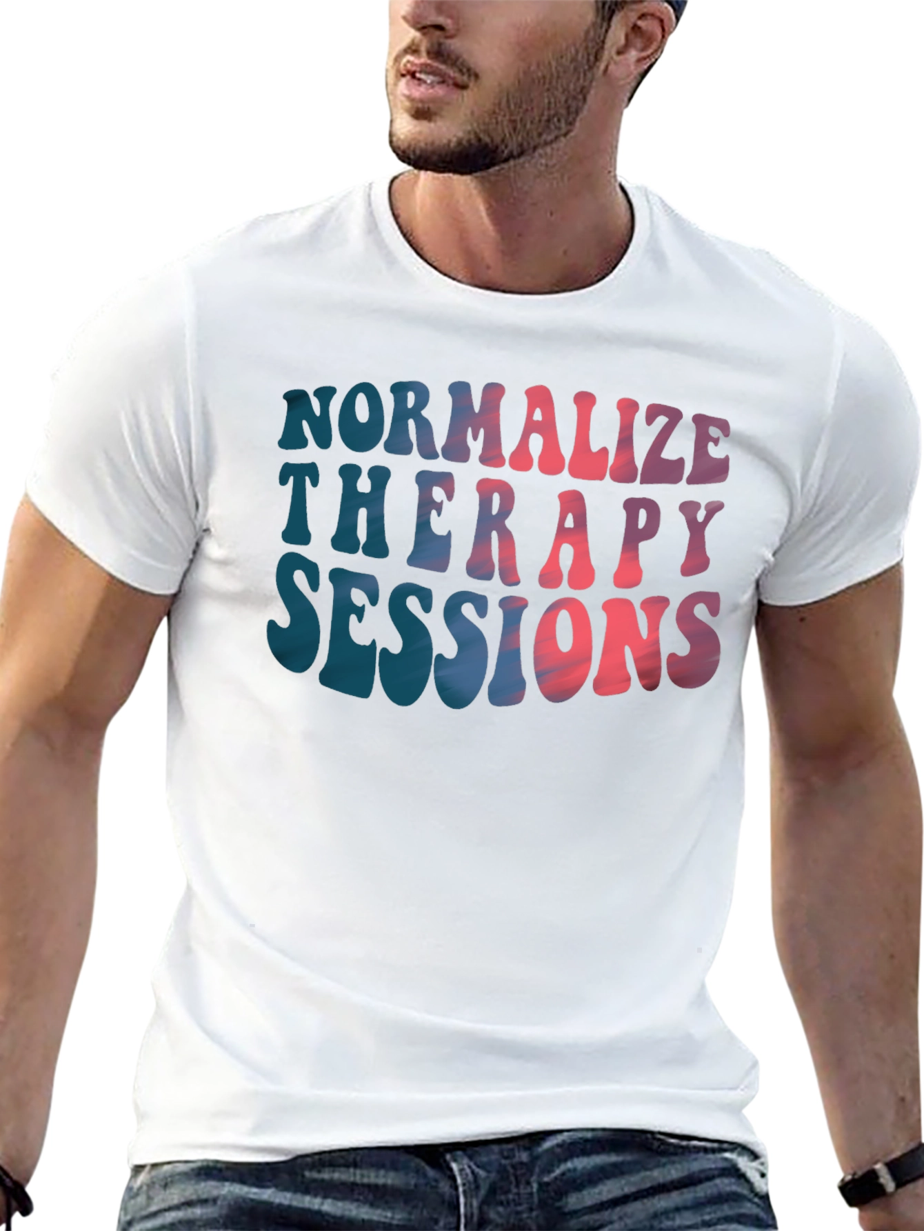 Normalize Therapy Sessions Graphic Tee