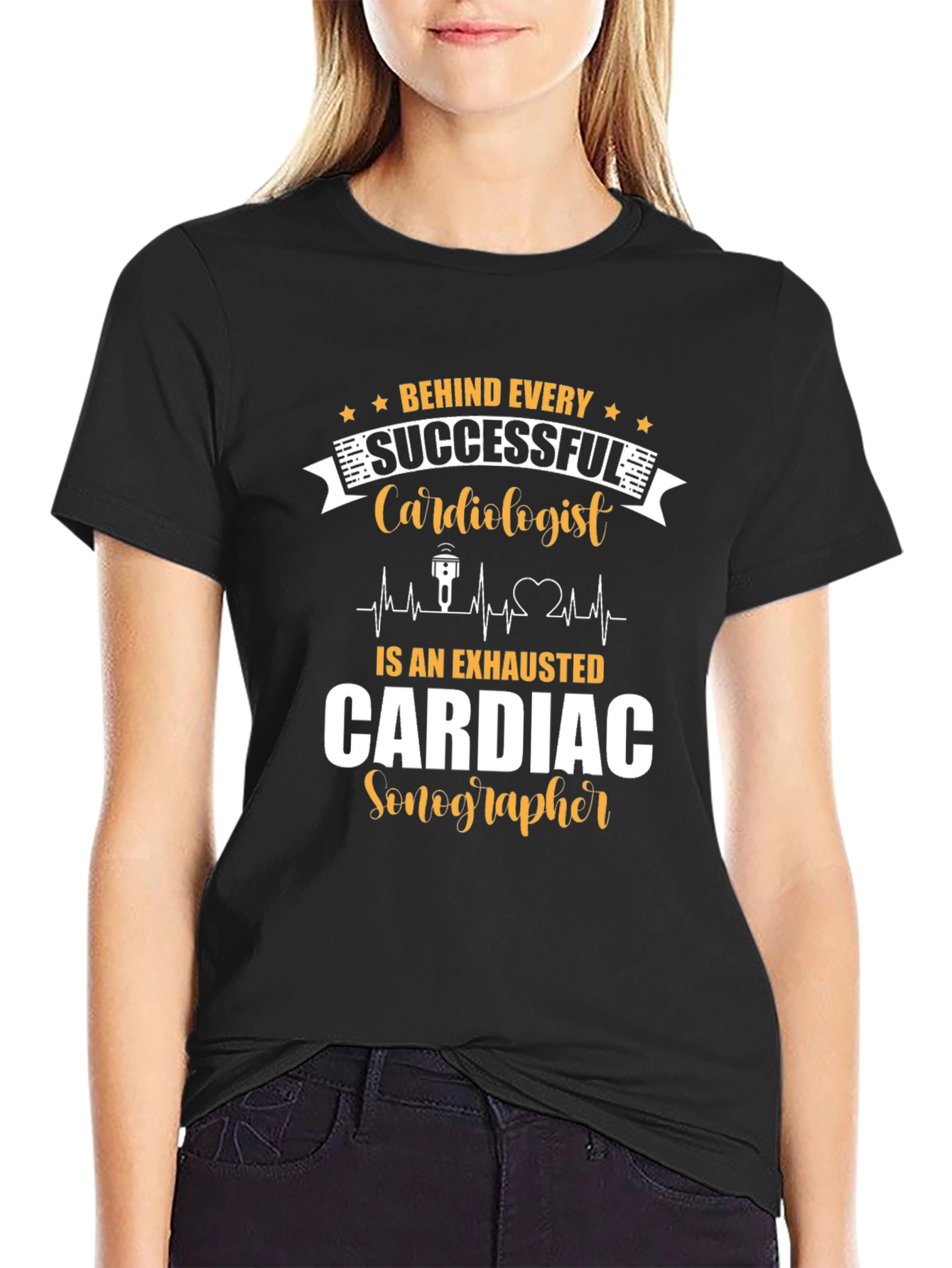 Behind Every Cardiologist T-Shirt