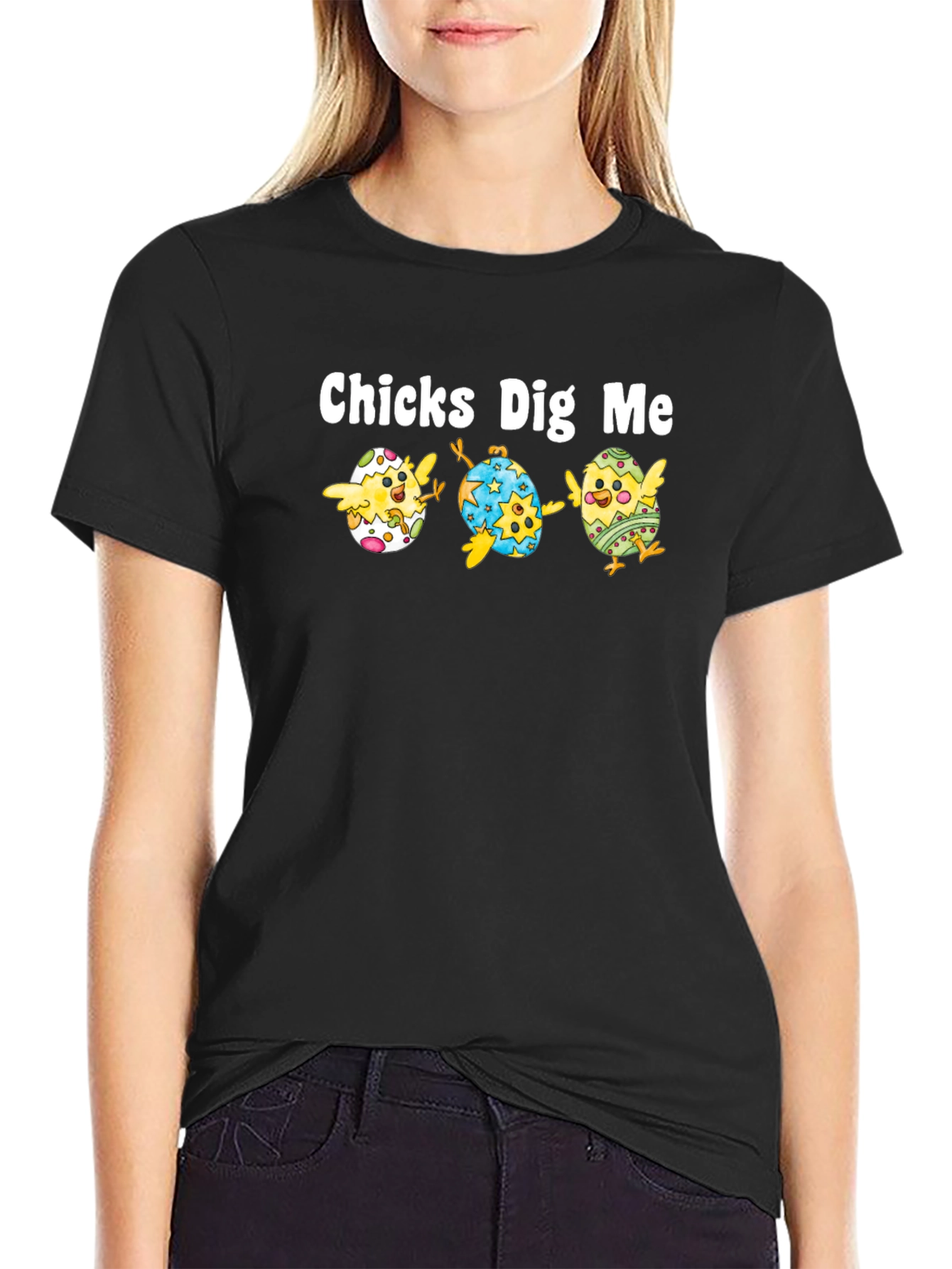 Chicks Dig Me Easter T-Shirt