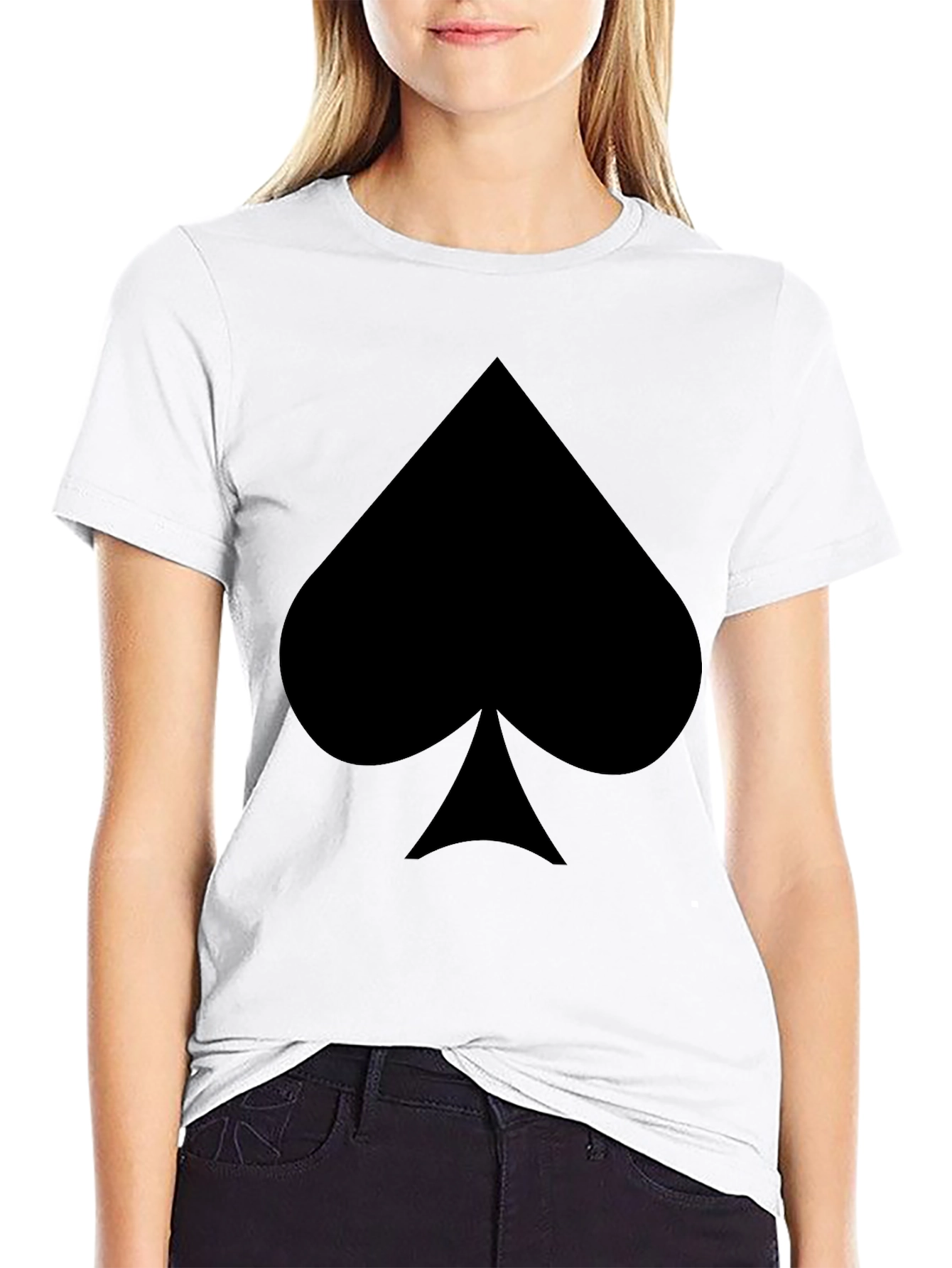 Black Spade Graphic T-Shirt