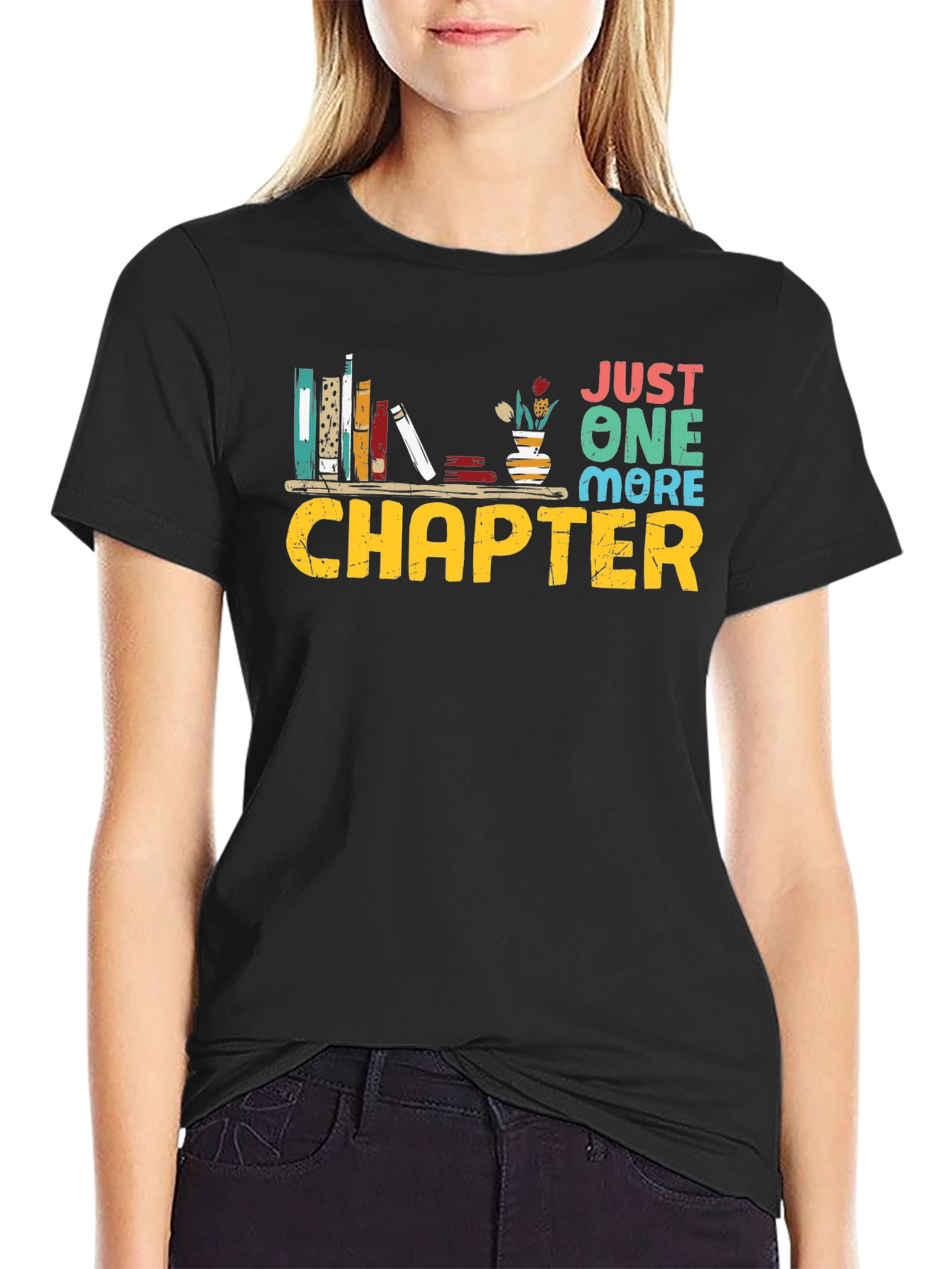 Just One More Chapter Book Lover T-Shirt