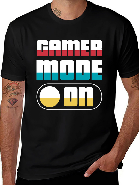 Gamer Mode On T-Shirt - Cool Graphic Tee for Gaming Fans