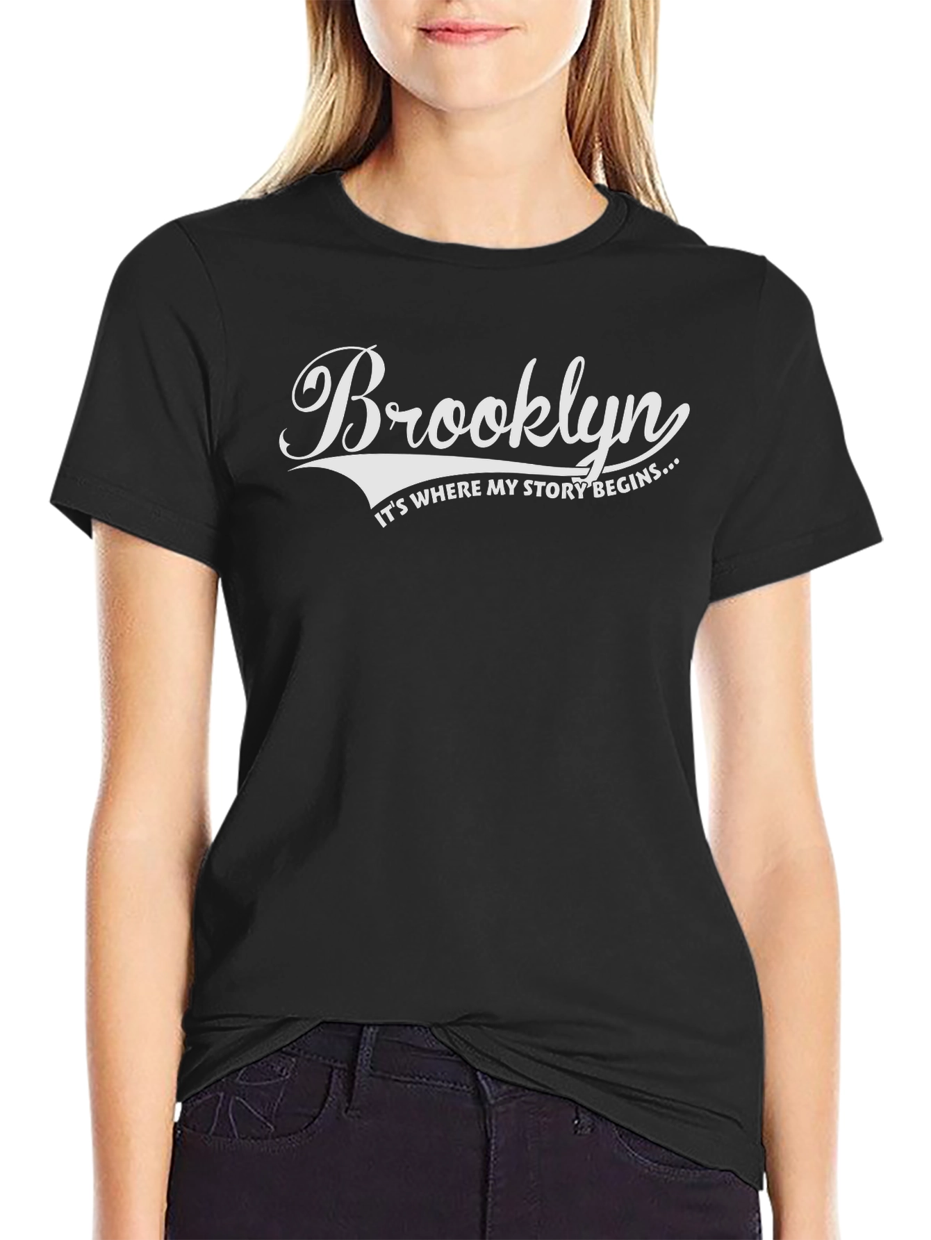 Brooklyn Story Mens Graphic T-Shirt