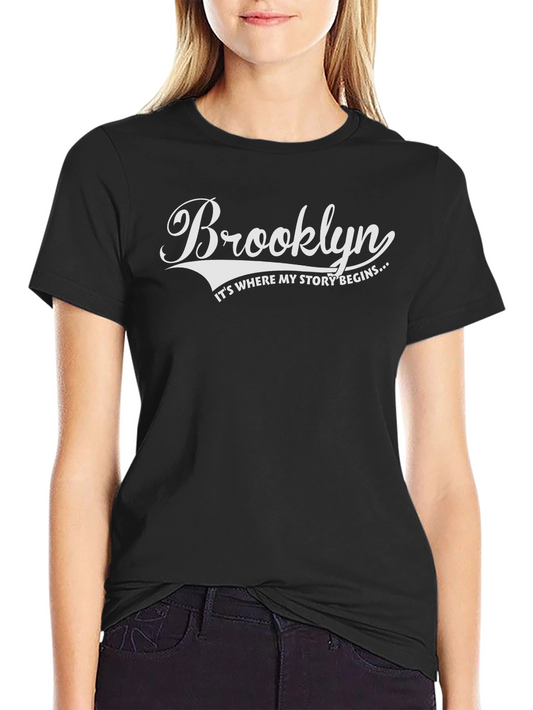 Brooklyn Story Mens Graphic T-Shirt