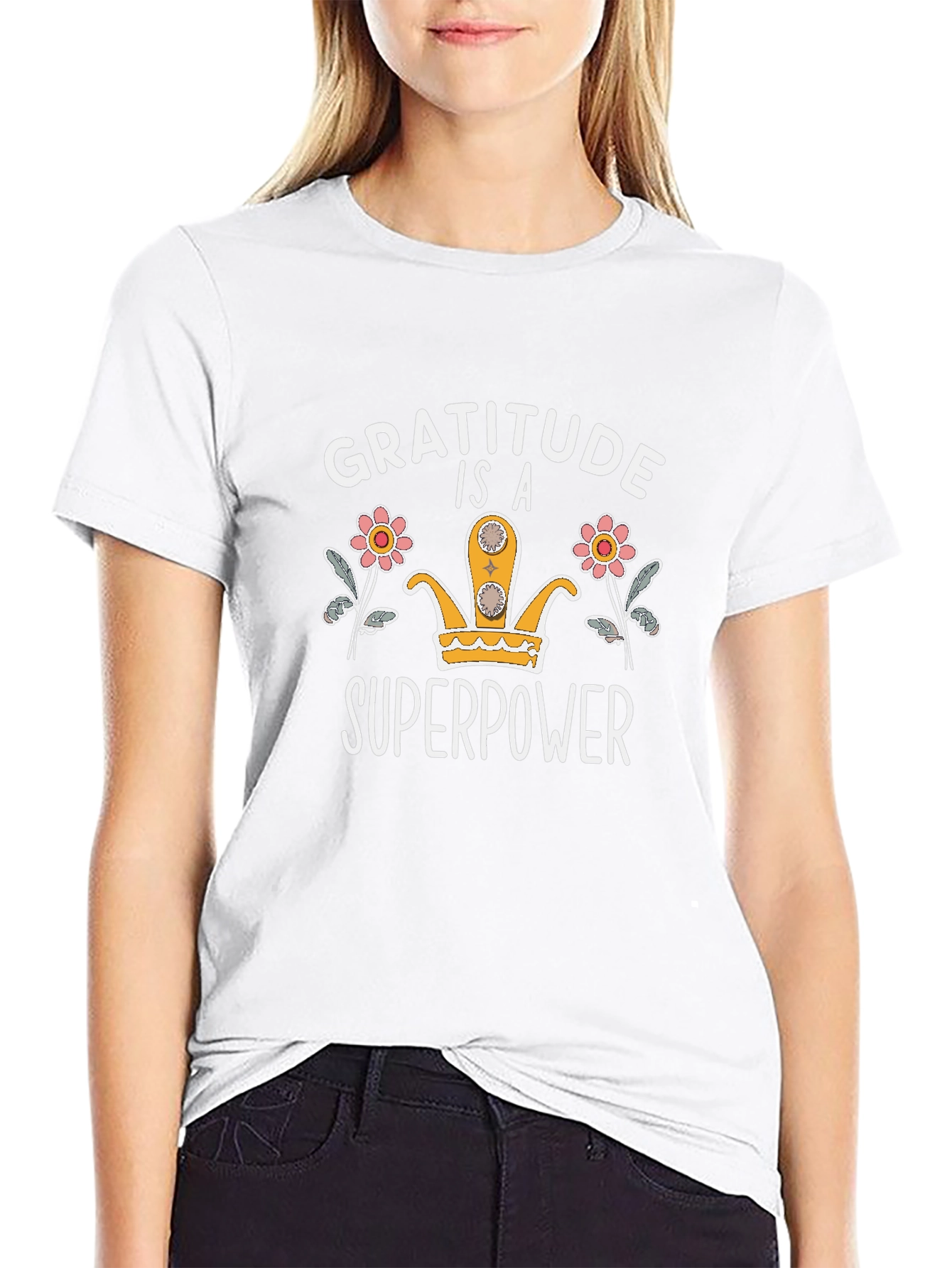 Gratitude is a Superpower Graphic Tee