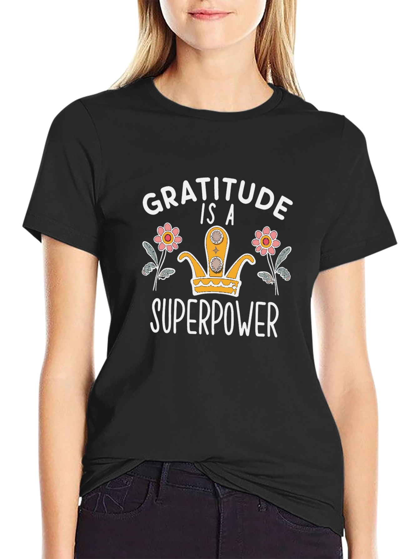 Gratitude is a Superpower Graphic Tee