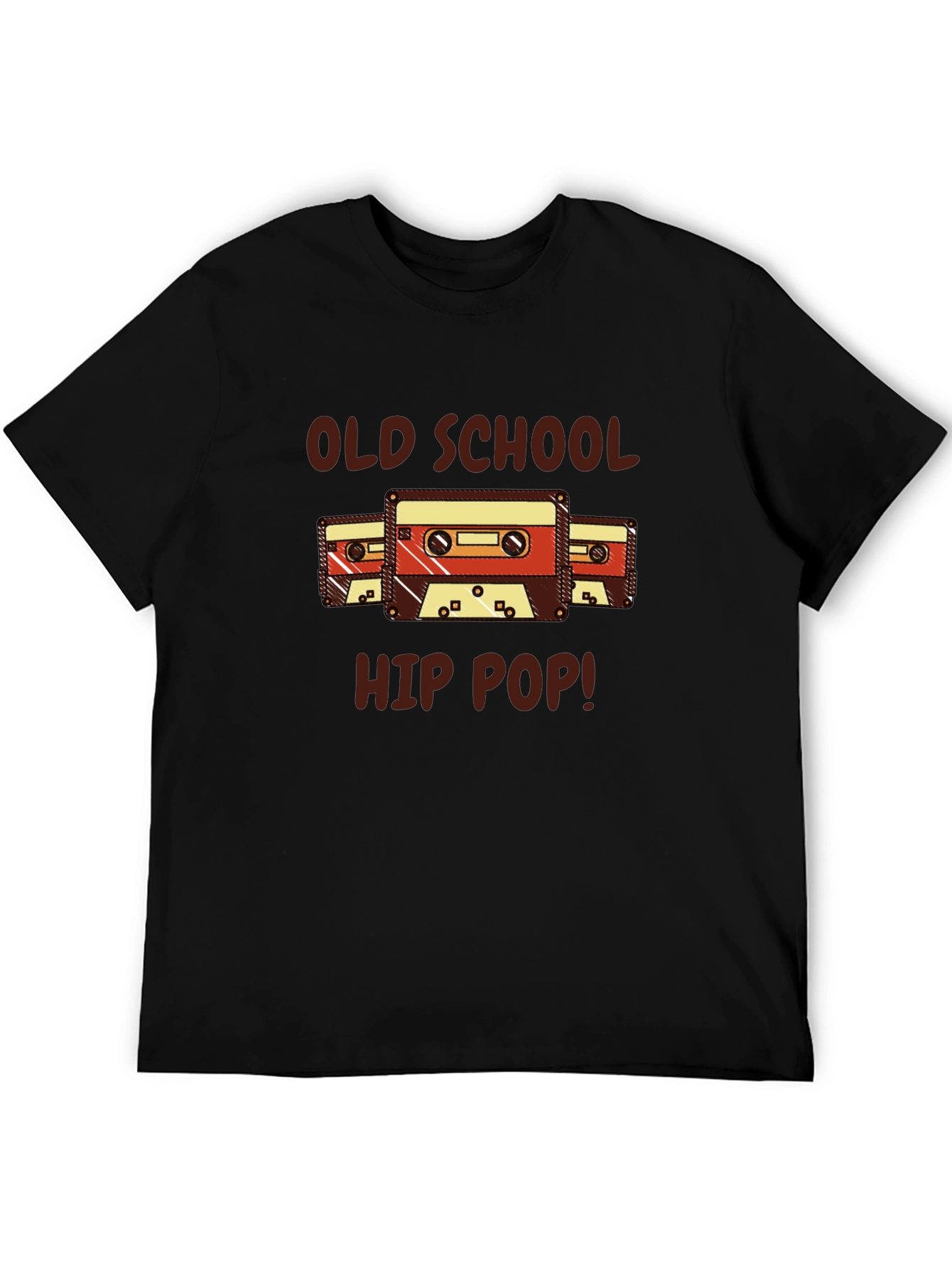 Old School Hip Pop Cassette Graphic Tee