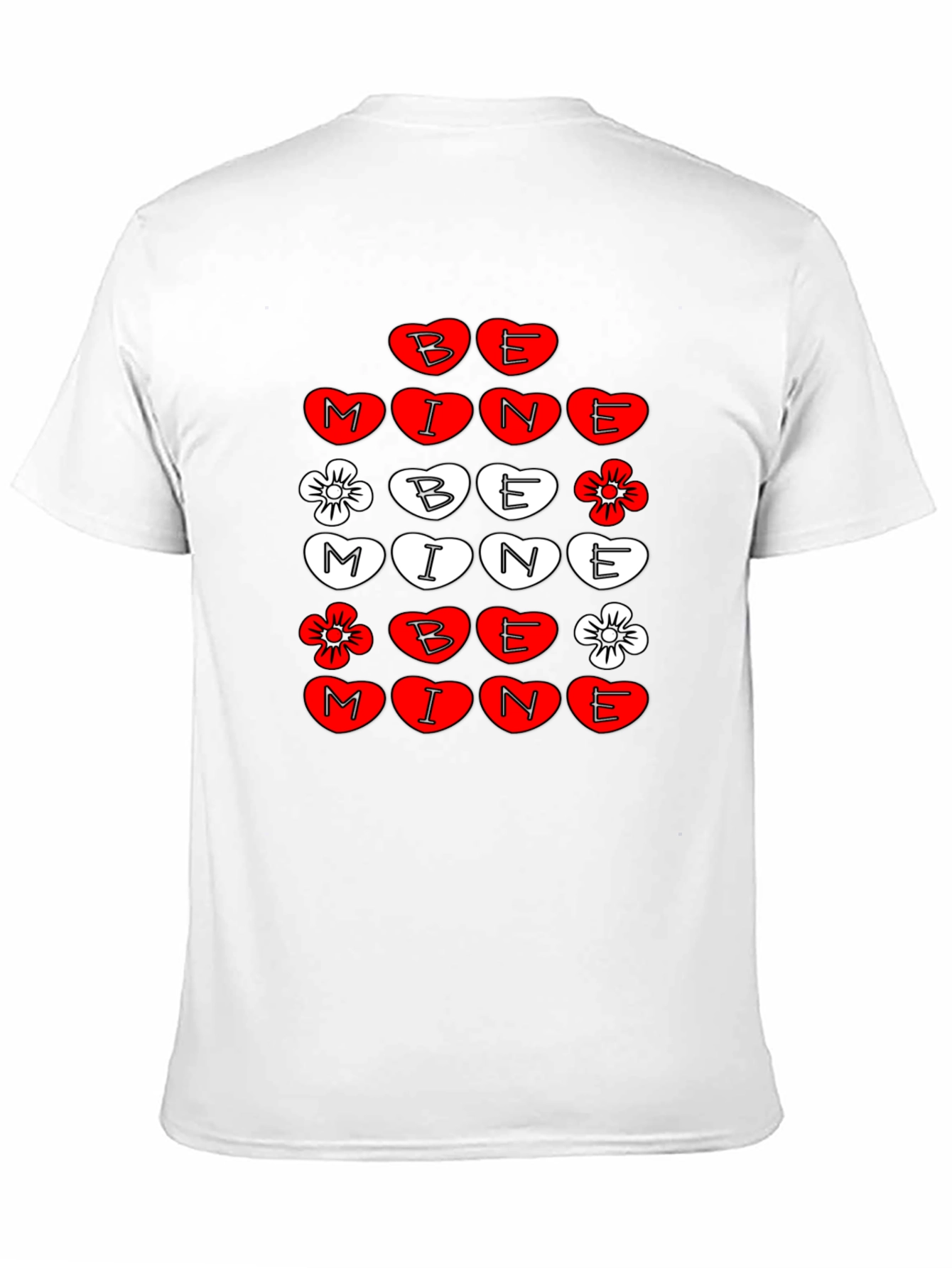Be Mine Valentines Day Graphic T-Shirt