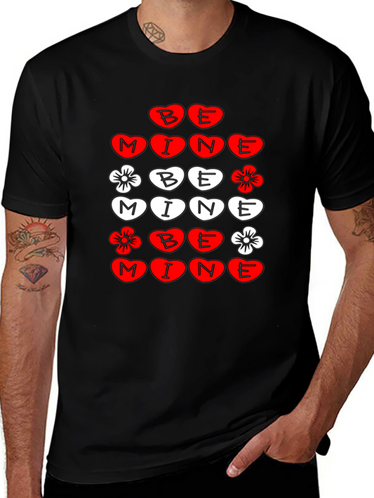 Be Mine Valentines Day Graphic T-Shirt